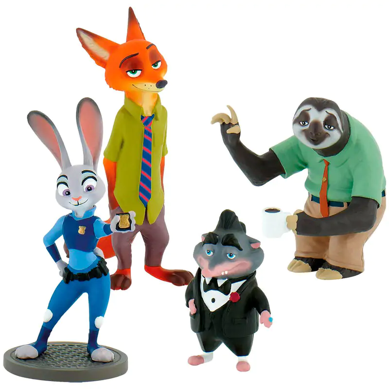 Disney Zootropolis sada 4 figurky fotografii produktu