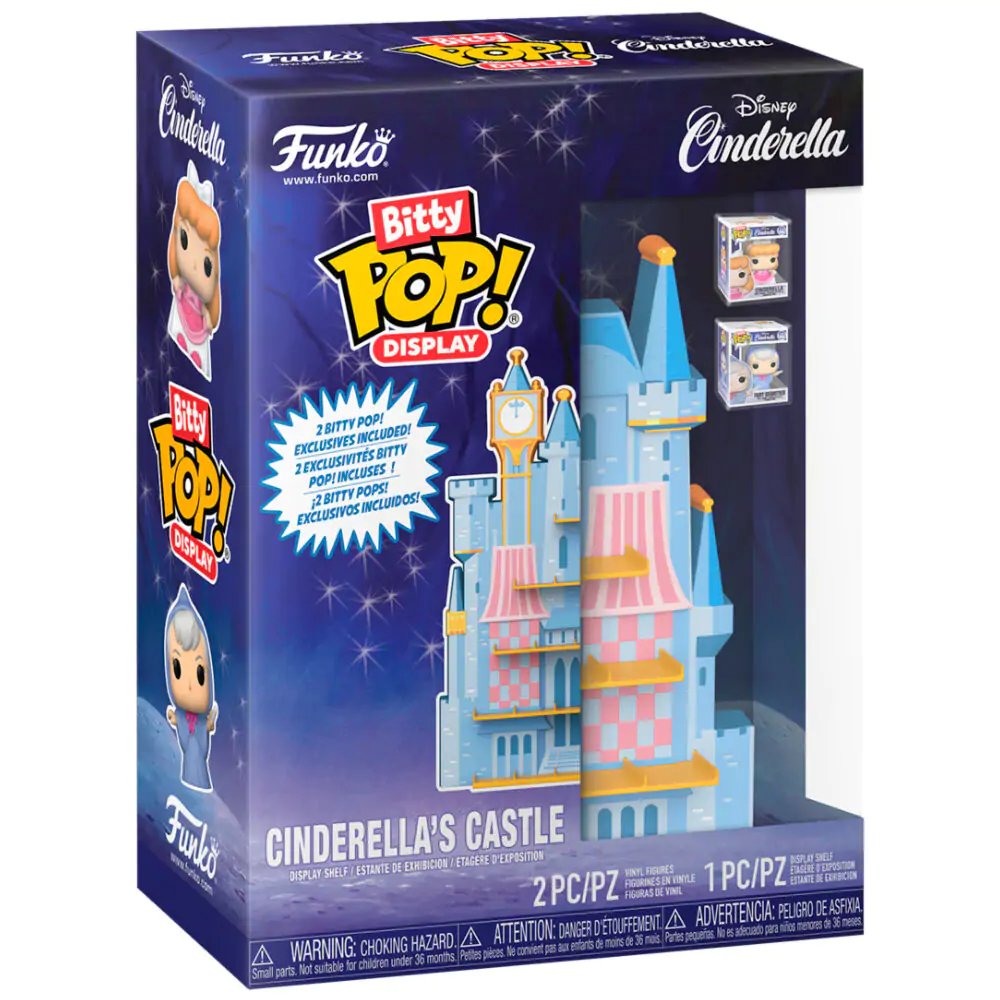 Display Bitty Funko POP Disney Cinderella's Castle fotografii produktu