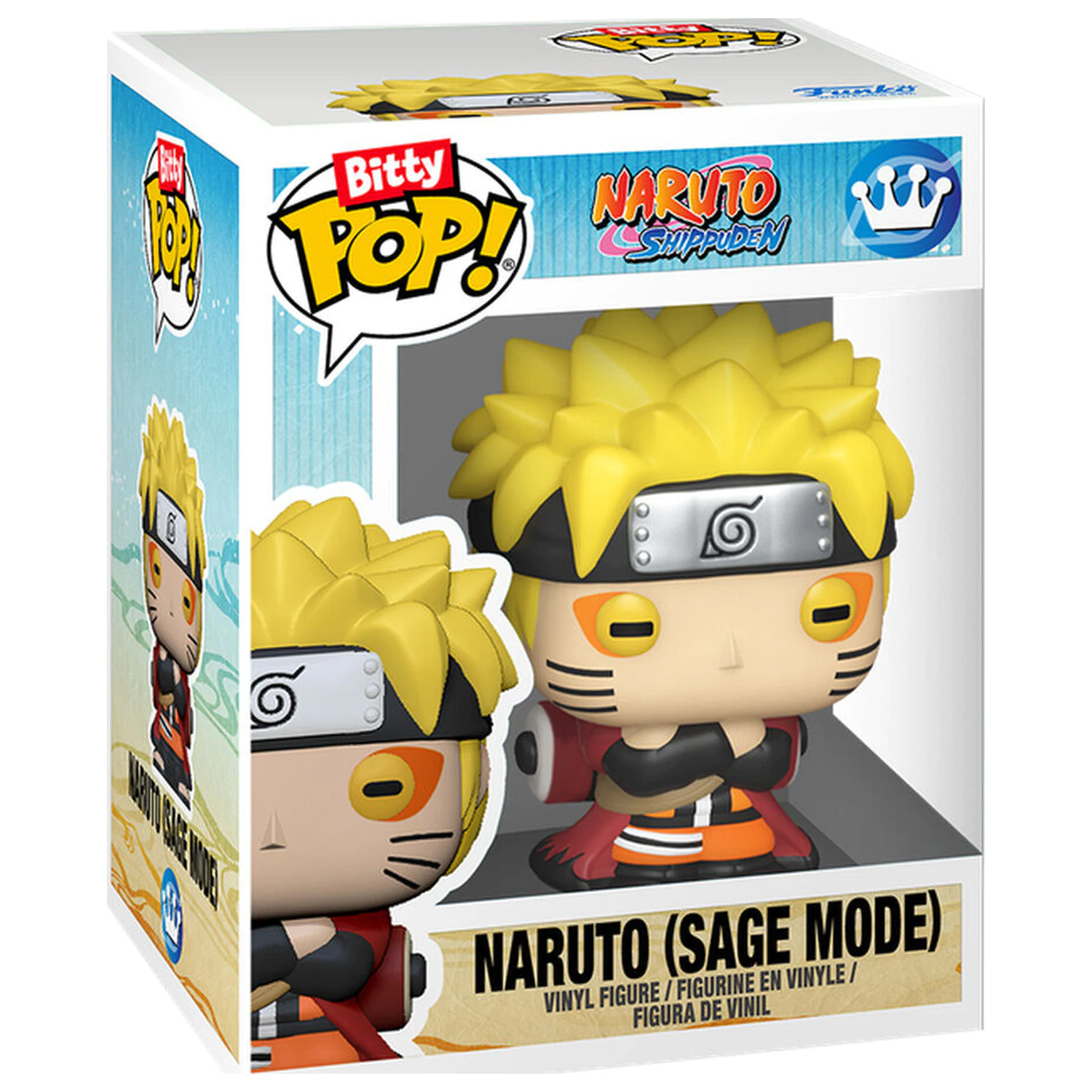 Display Bitty Funko POP Naruto Display Hidden Leaf fotografii produktu