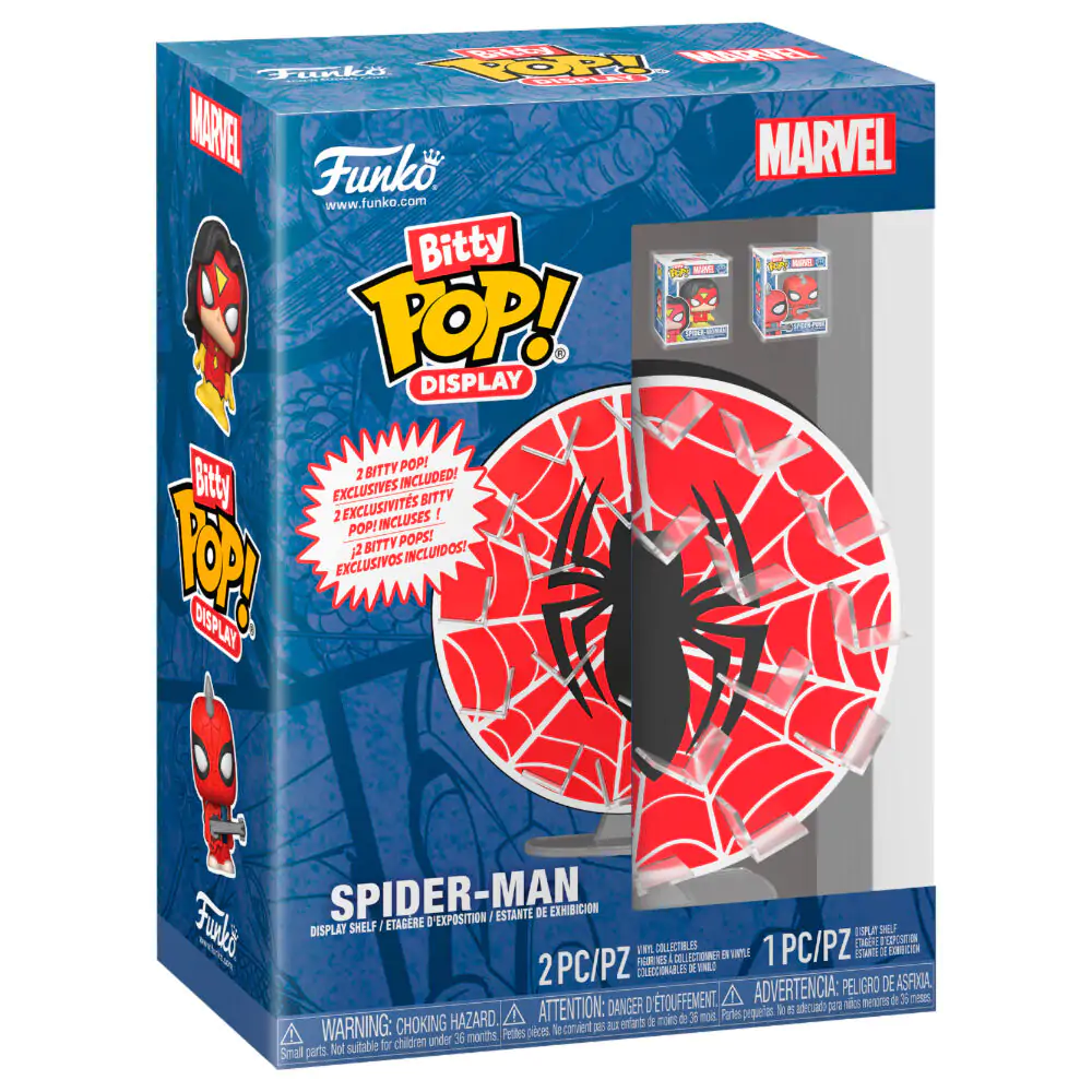 Displej Bitty Funko POP Marvel Spider-Man Web fotografii produktu