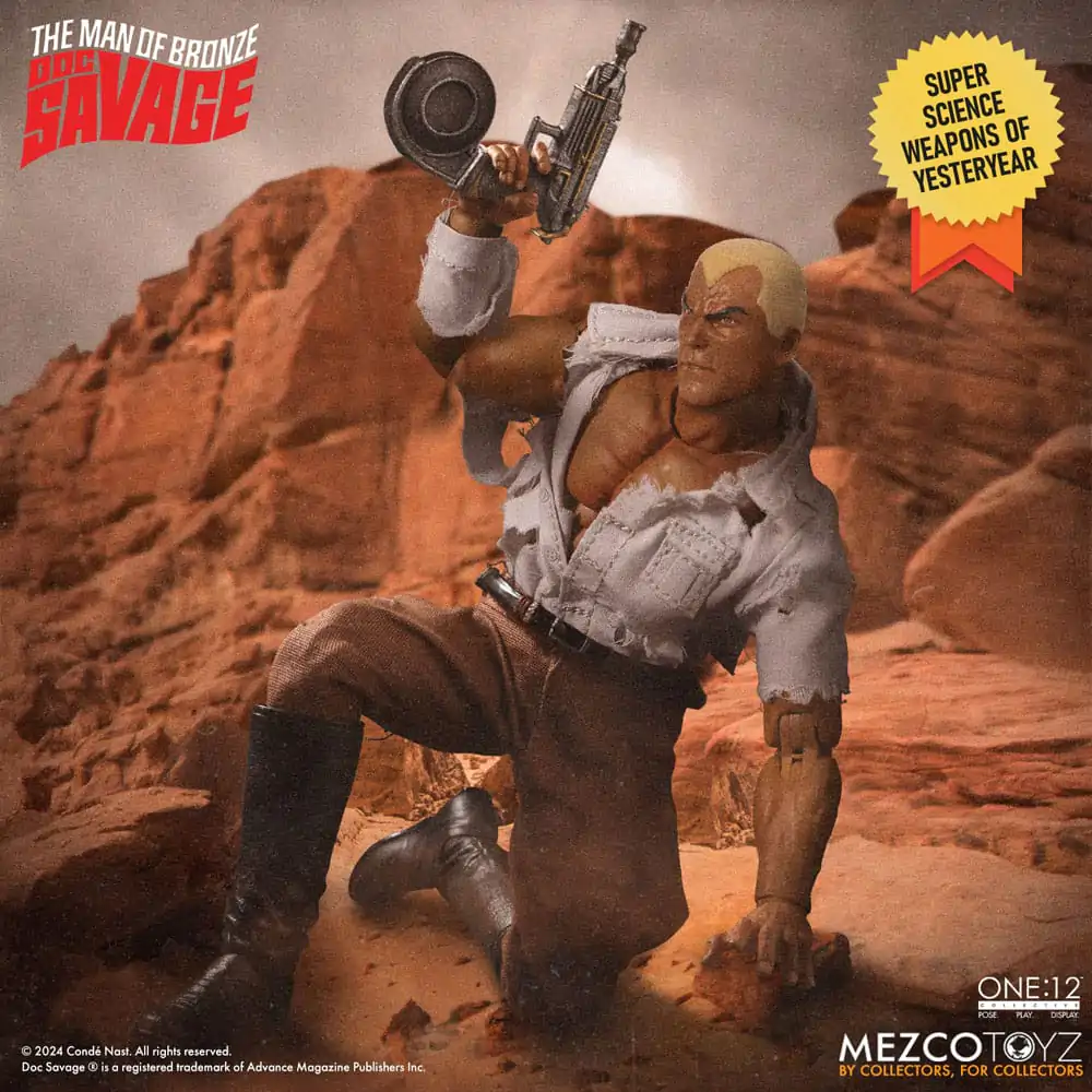 Doc Savage Action Figure 1/12 Doc Savage Deluxe Edition 18 cm akční figurka fotografii produktu