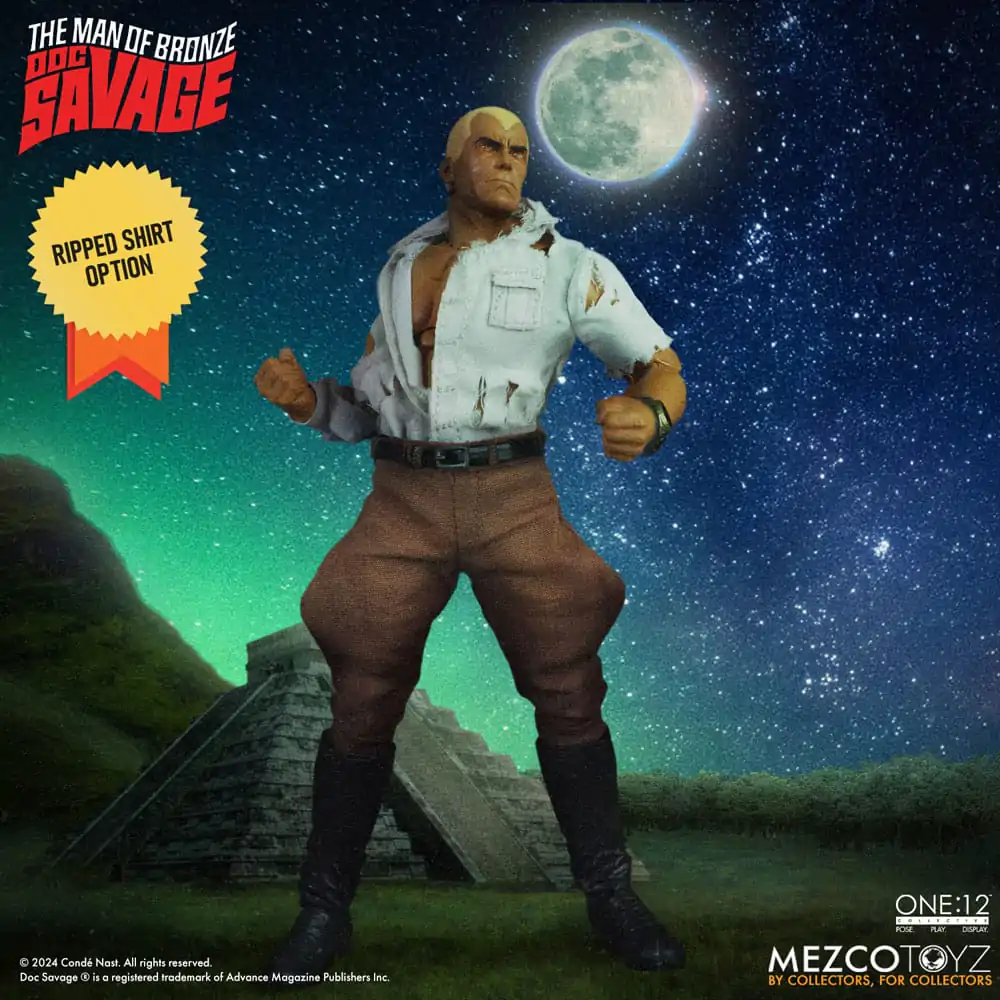 Doc Savage Action Figure 1/12 Doc Savage Deluxe Edition 18 cm akční figurka fotografii produktu