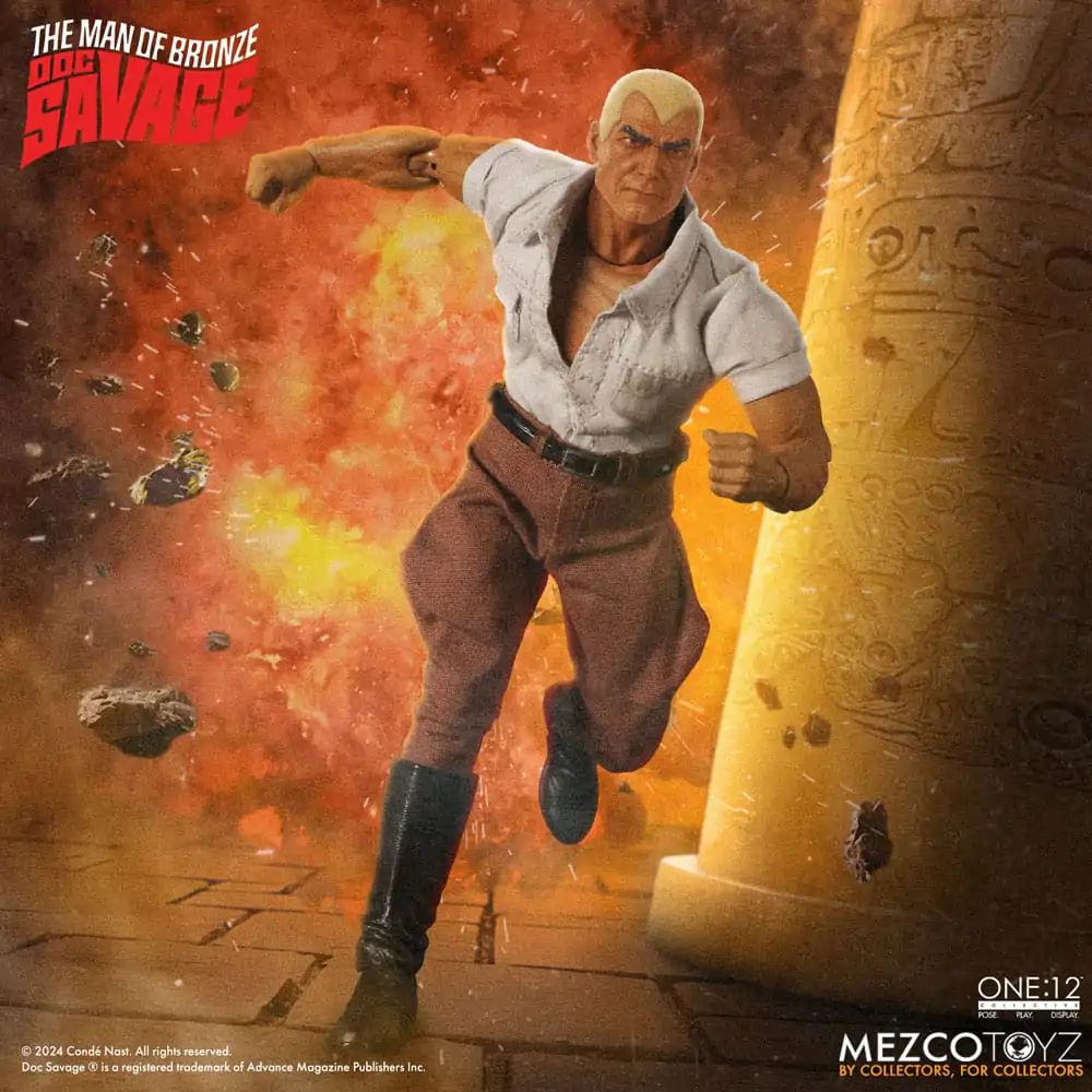 Doc Savage Action Figure 1/12 Doc Savage Deluxe Edition 18 cm akční figurka fotografii produktu