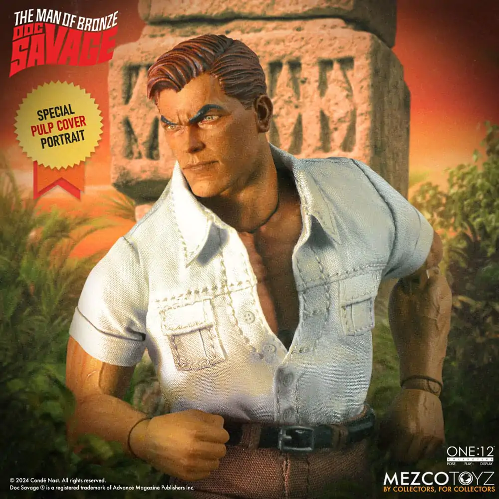 Doc Savage Action Figure 1/12 Doc Savage Deluxe Edition 18 cm akční figurka fotografii produktu