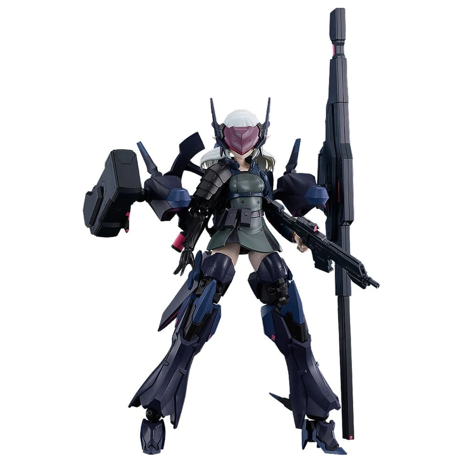 Dolls Nest Plamatea Plastic Model Kit Armored Soldier of Unknown Affiliation 17 cm fotografii produktu
