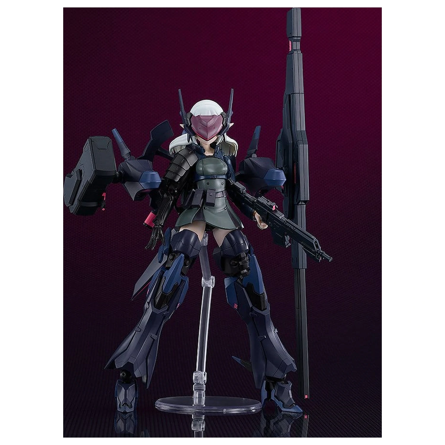Dolls Nest Plamatea Plastic Model Kit Armored Soldier of Unknown Affiliation 17 cm fotografii produktu