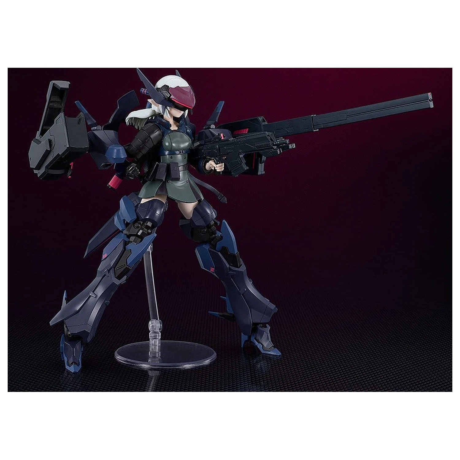 Dolls Nest Plamatea Plastic Model Kit Armored Soldier of Unknown Affiliation 17 cm fotografii produktu