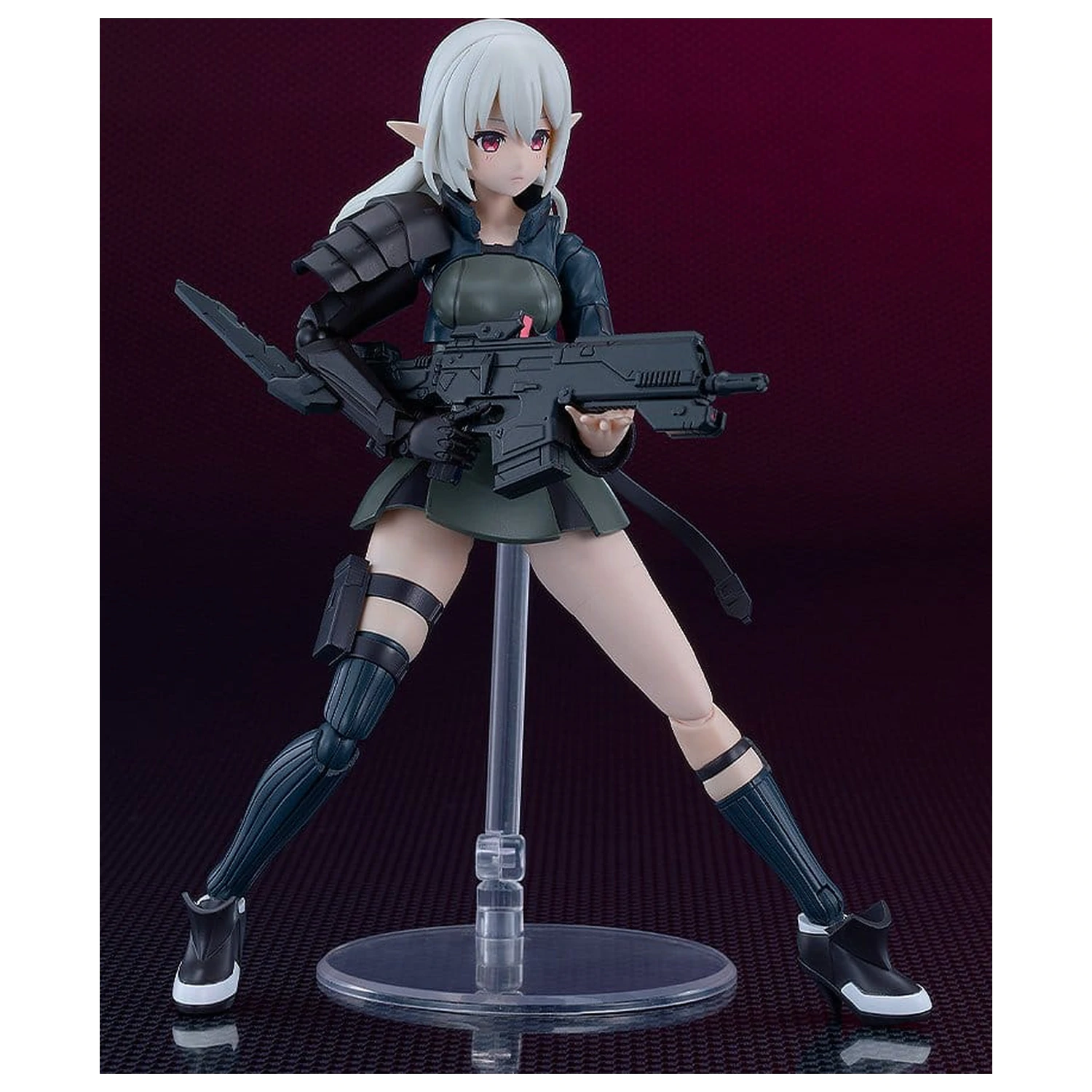Dolls Nest Plamatea Plastic Model Kit Armored Soldier of Unknown Affiliation 17 cm fotografii produktu