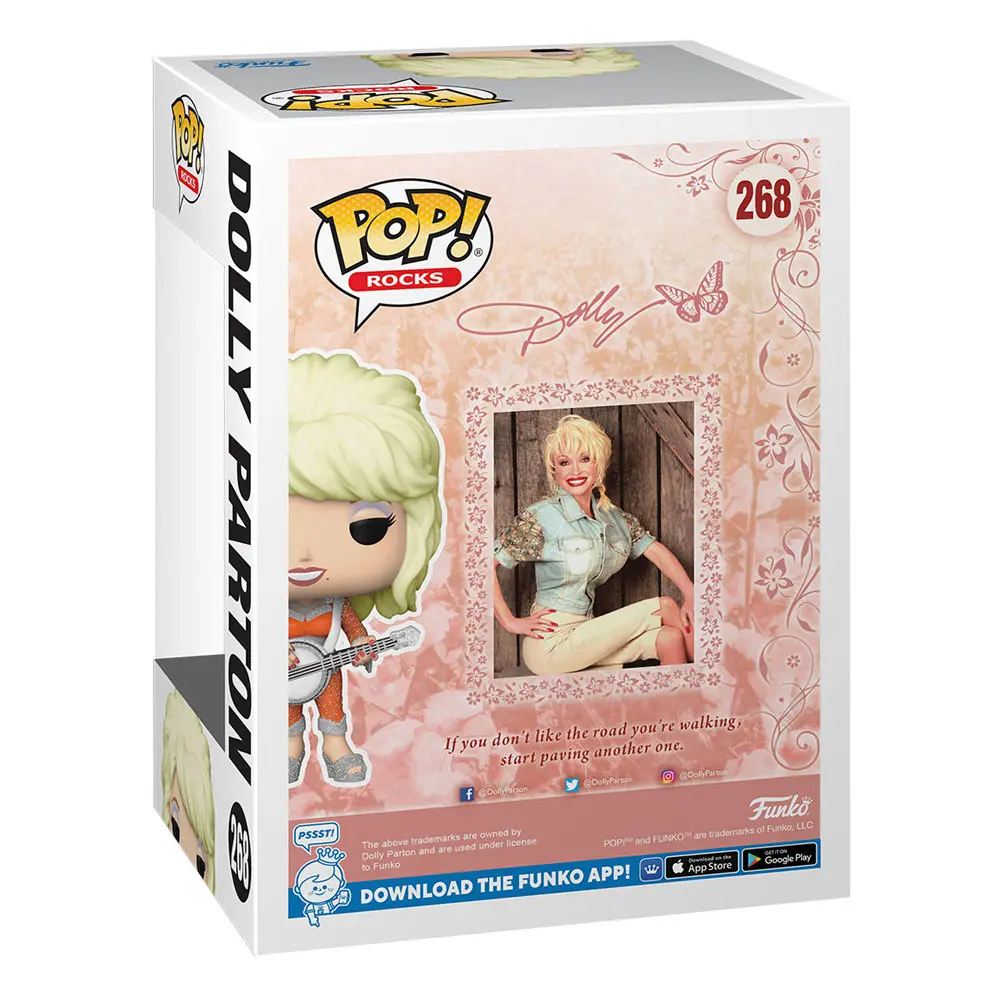 Dolly Parton POP! Rocks Vinylová figurka 9 cm fotografii produktu