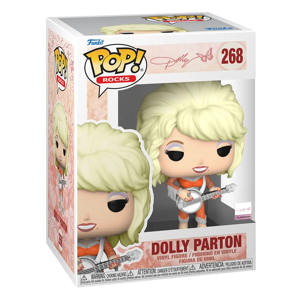 Dolly Parton POP! Rocks Vinylová figurka 9 cm fotografii produktu