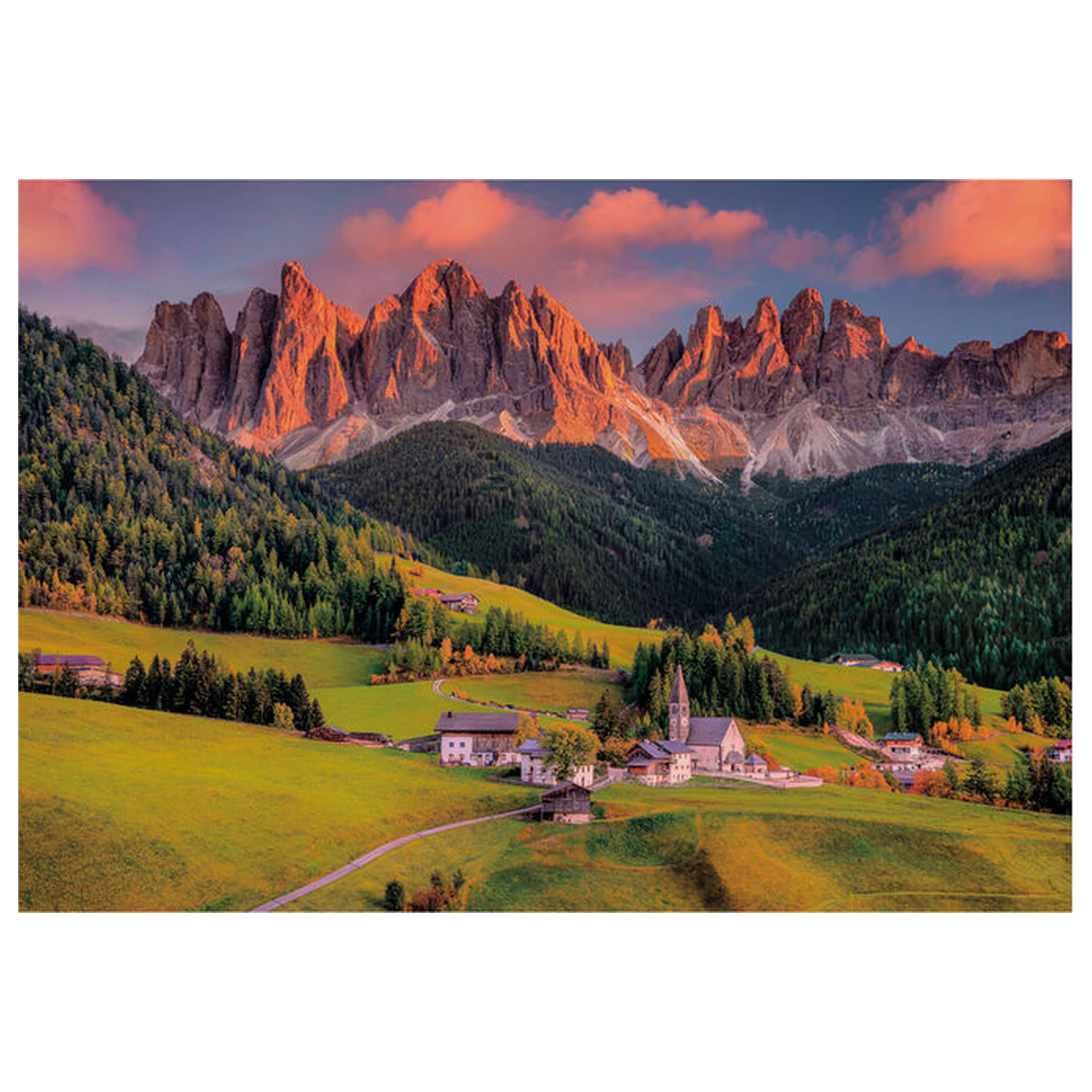 Dolomites puzzle 1000 dílků fotografii produktu