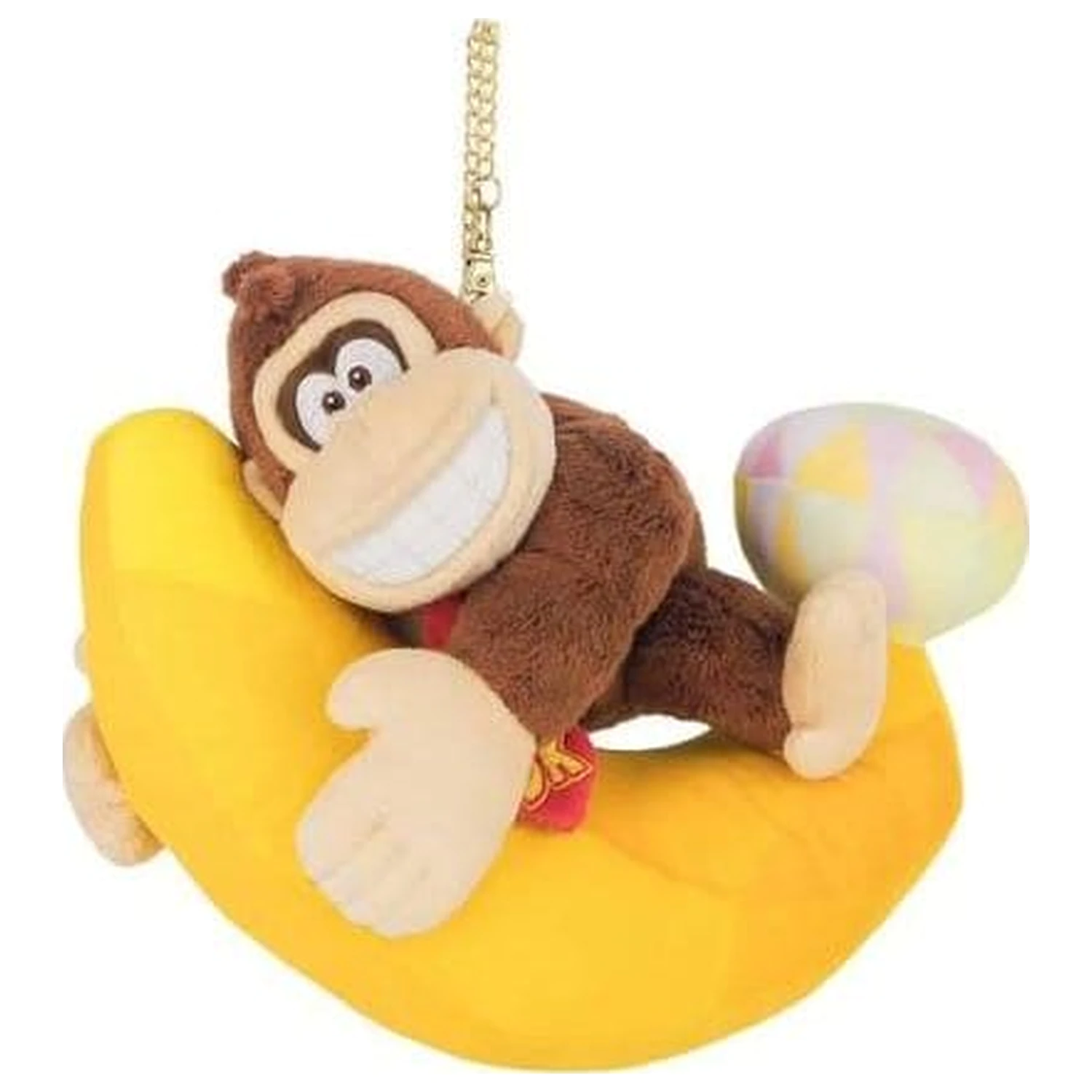 Donkey Kong Bananza Klíčenka Donkey Kong & Banandium Jumbo 22 cm fotografii produktu