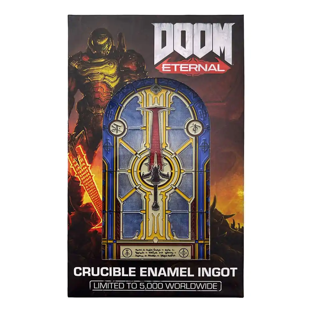 Doom Ingot Tavící Kelímek Meč Vitráže Limited Edition fotografii produktu