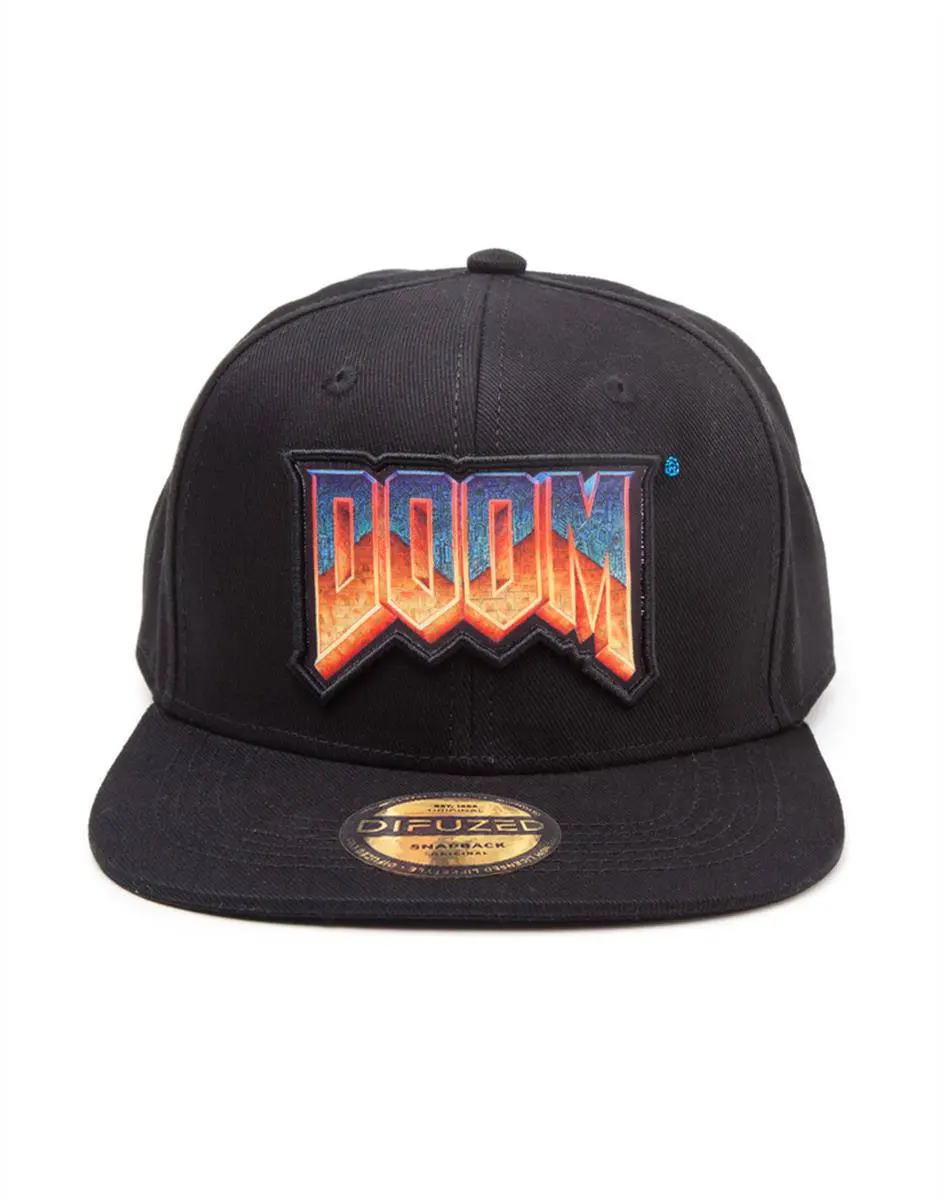 Doom Snapback Kšiltovka Štítek fotografii produktu