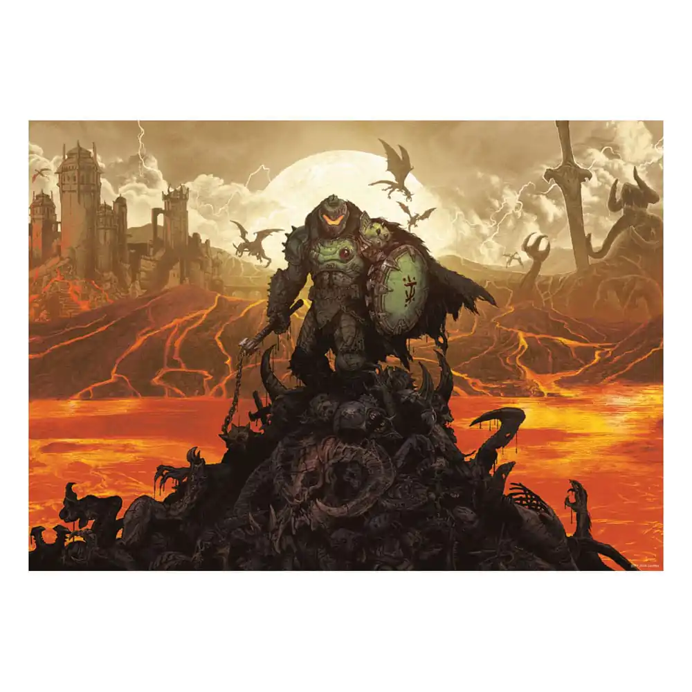 Doom: The Dark Ages Art Print Limited Edition 42 x 30 cm Umělecký tisk limitovaná edice fotografii produktu