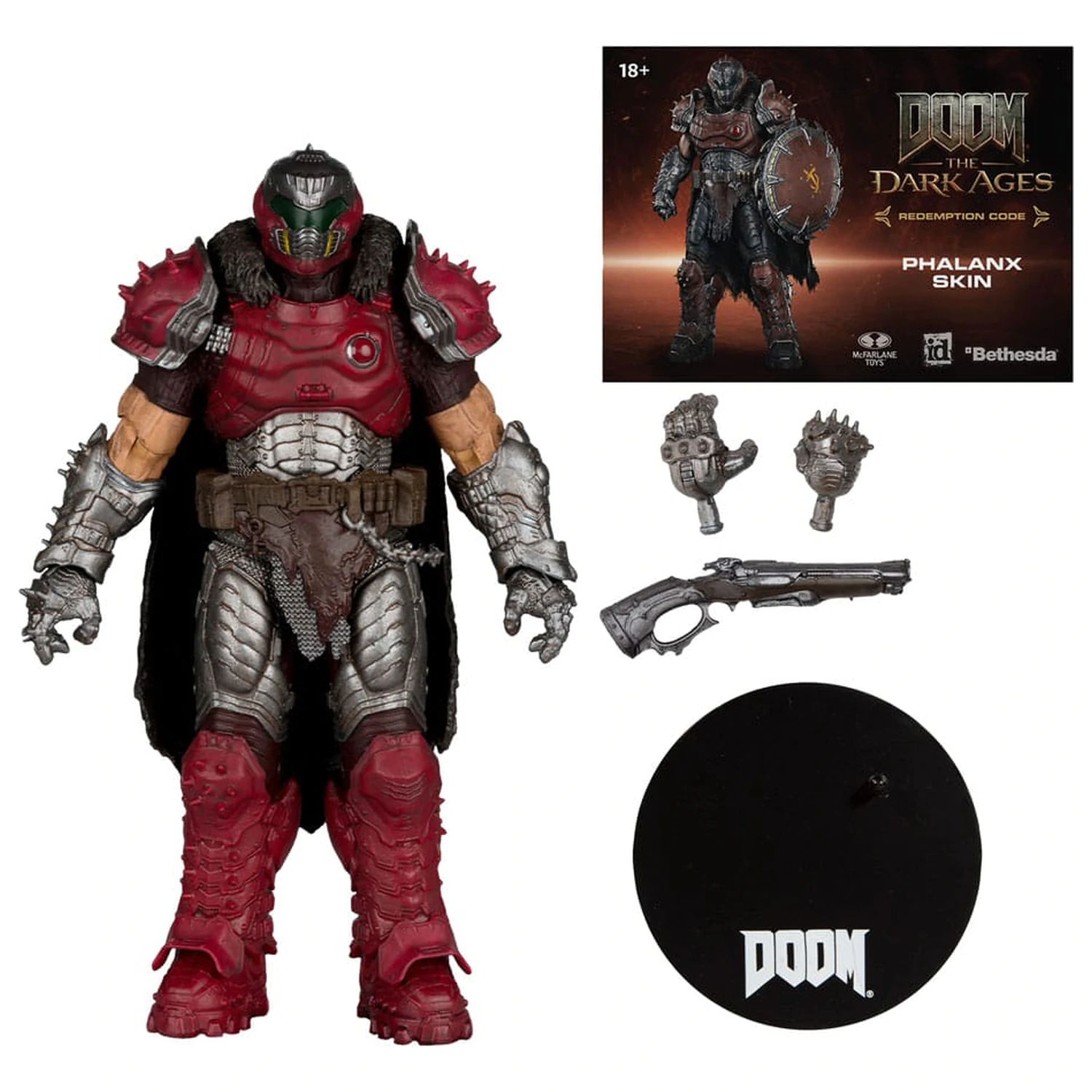 Doom: The Dark Ages Action Figure Doom Slayer (Phalanx Skin) 18 cm fotografii produktu