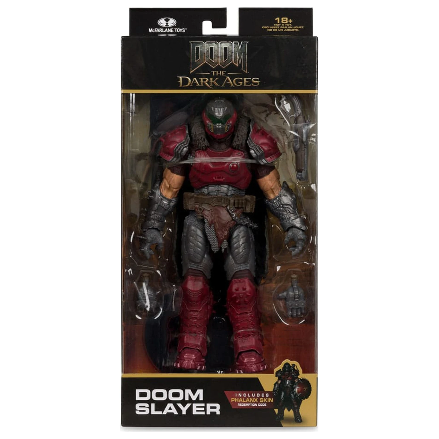 Doom: The Dark Ages Action Figure Doom Slayer (Phalanx Skin) 18 cm fotografii produktu