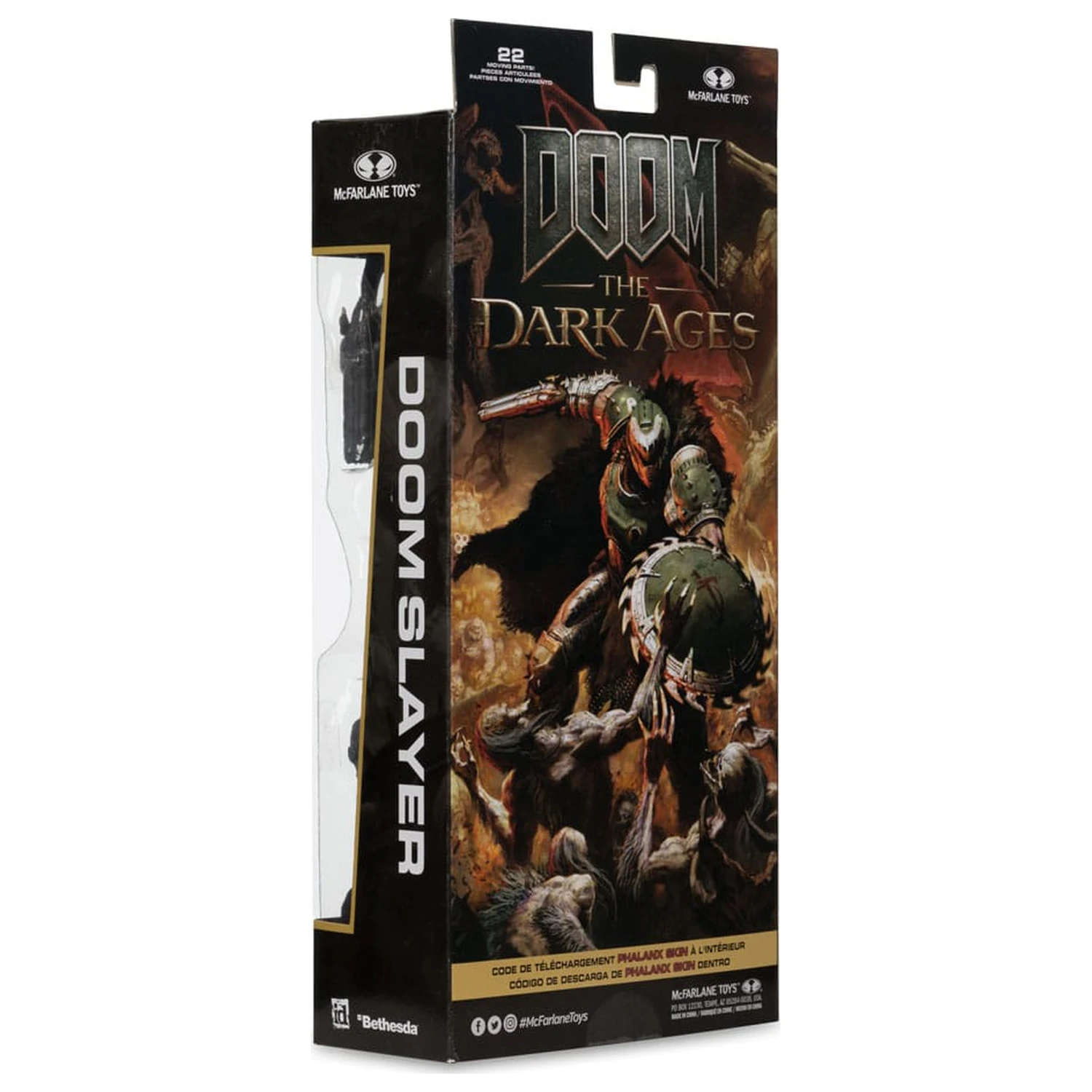 Doom: The Dark Ages Action Figure Doom Slayer (Phalanx Skin) 18 cm fotografii produktu
