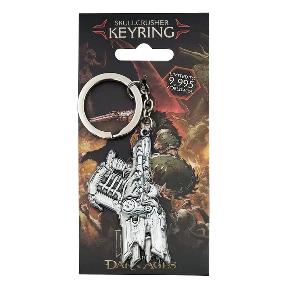 Doom: The Dark Ages Keychain Skull Crusher Limitovaná edice Přívěsek na klíče fotografii produktu