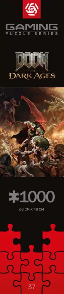 Doom The Dark Ages Puzzle Slayer's Rag (1000 dílků) fotografii produktu