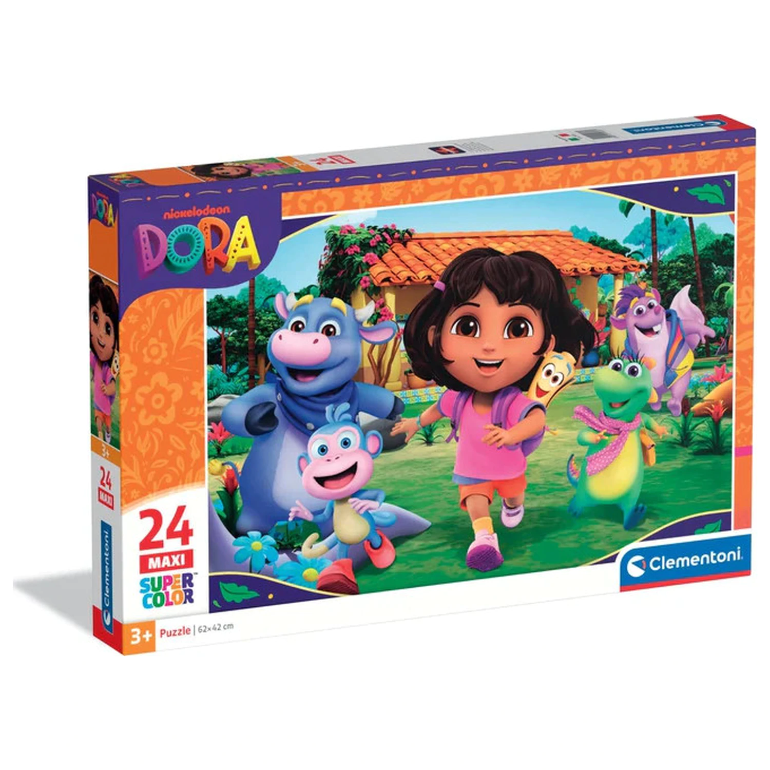 Dora the Explorer Adventure 24 dílné Maxi puzzle fotografii produktu