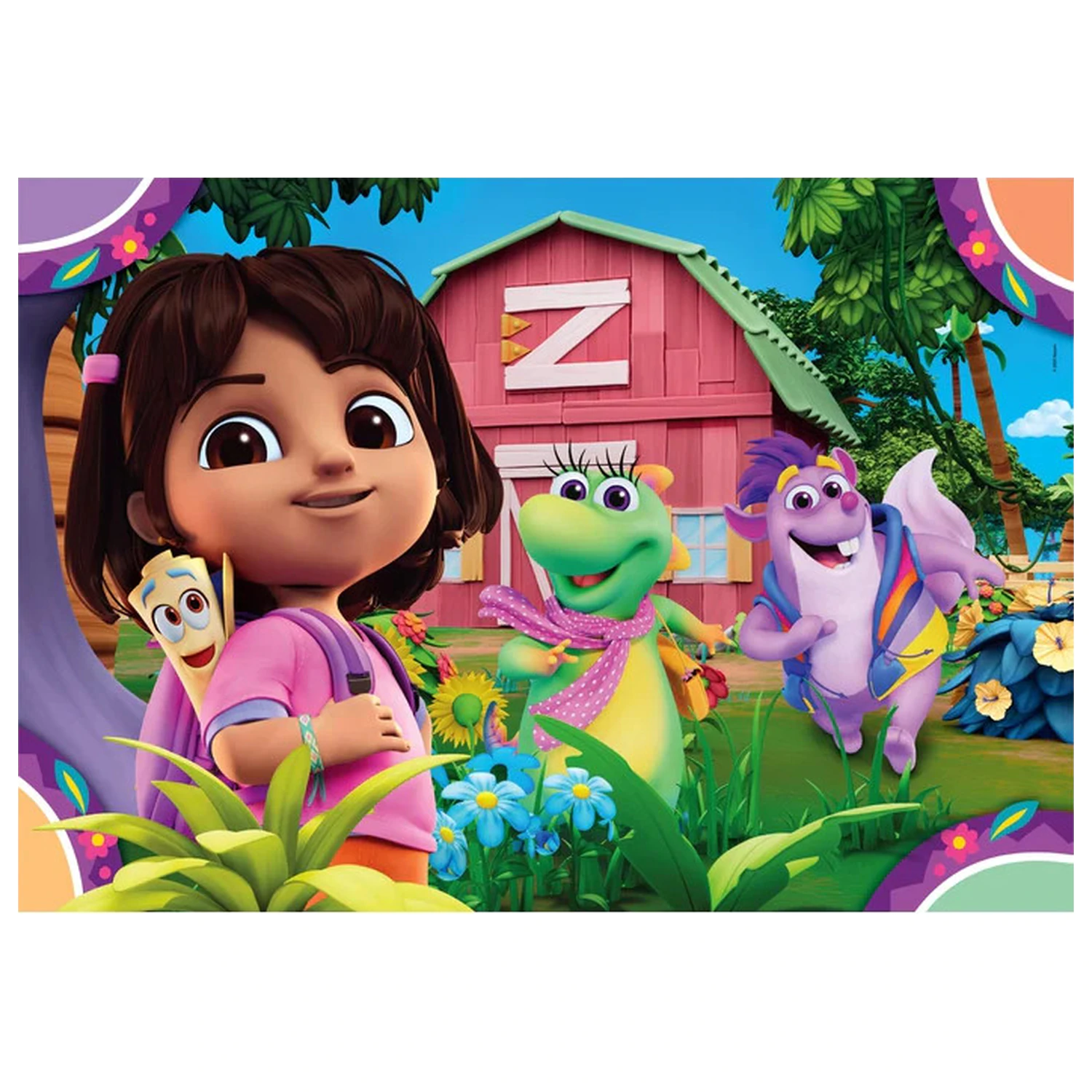 Dora the Explorer Garden Skládačka 2x20 dílků fotografii produktu