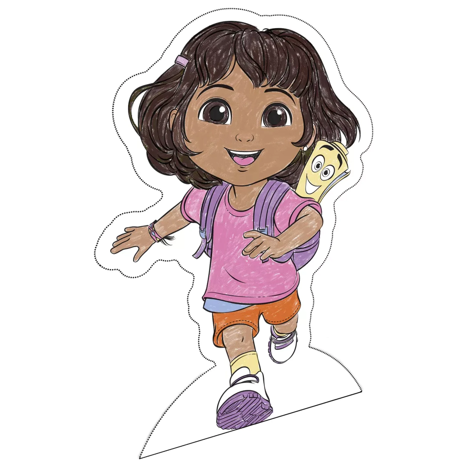 Dora the Explorer Happy push out kreativní sada fotografii produktu