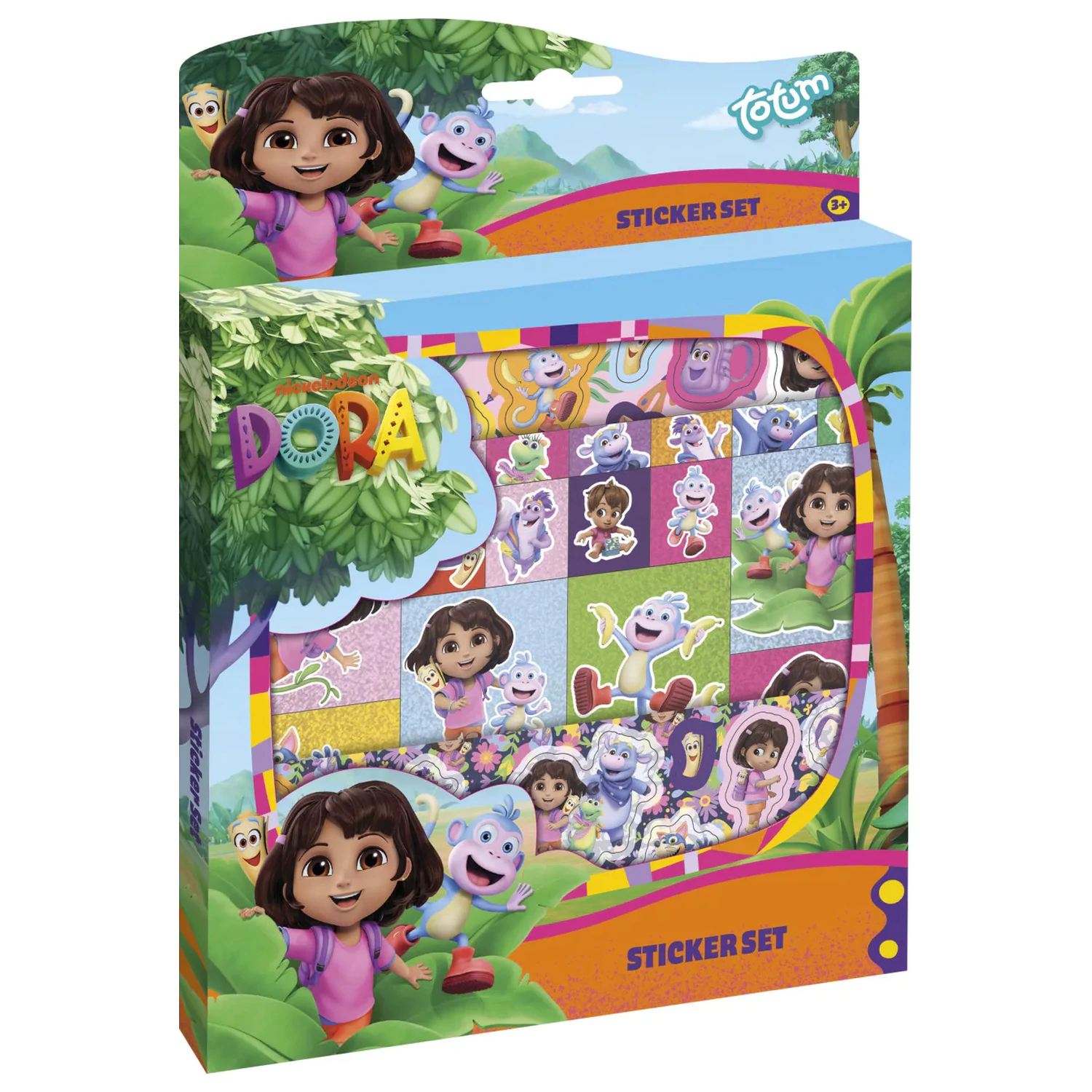 Dora the Explorer Jungle sada samolepek fotografii produktu