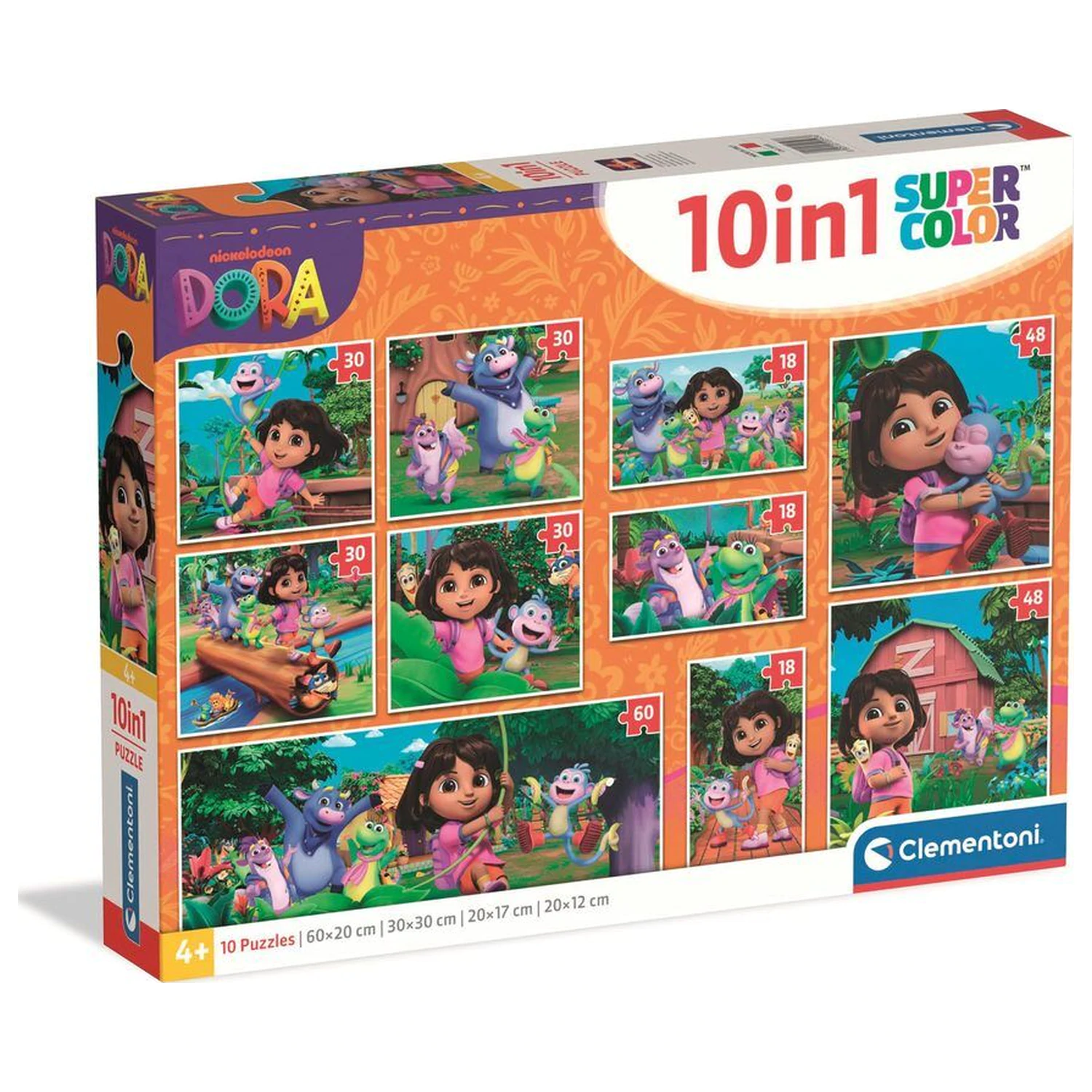 Dora The Explorer puzzle 10 v 1 fotografii produktu