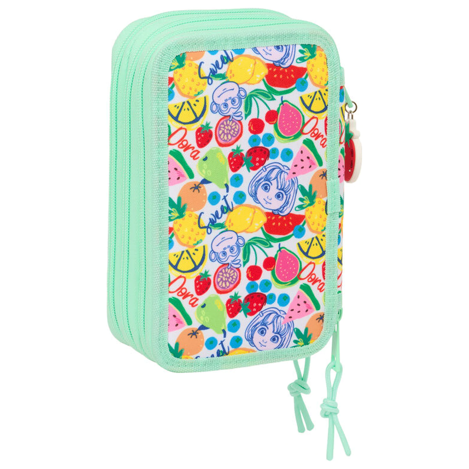 Dora the Explorer trojité pouzdro na tužky 37 kusů fotografii produktu