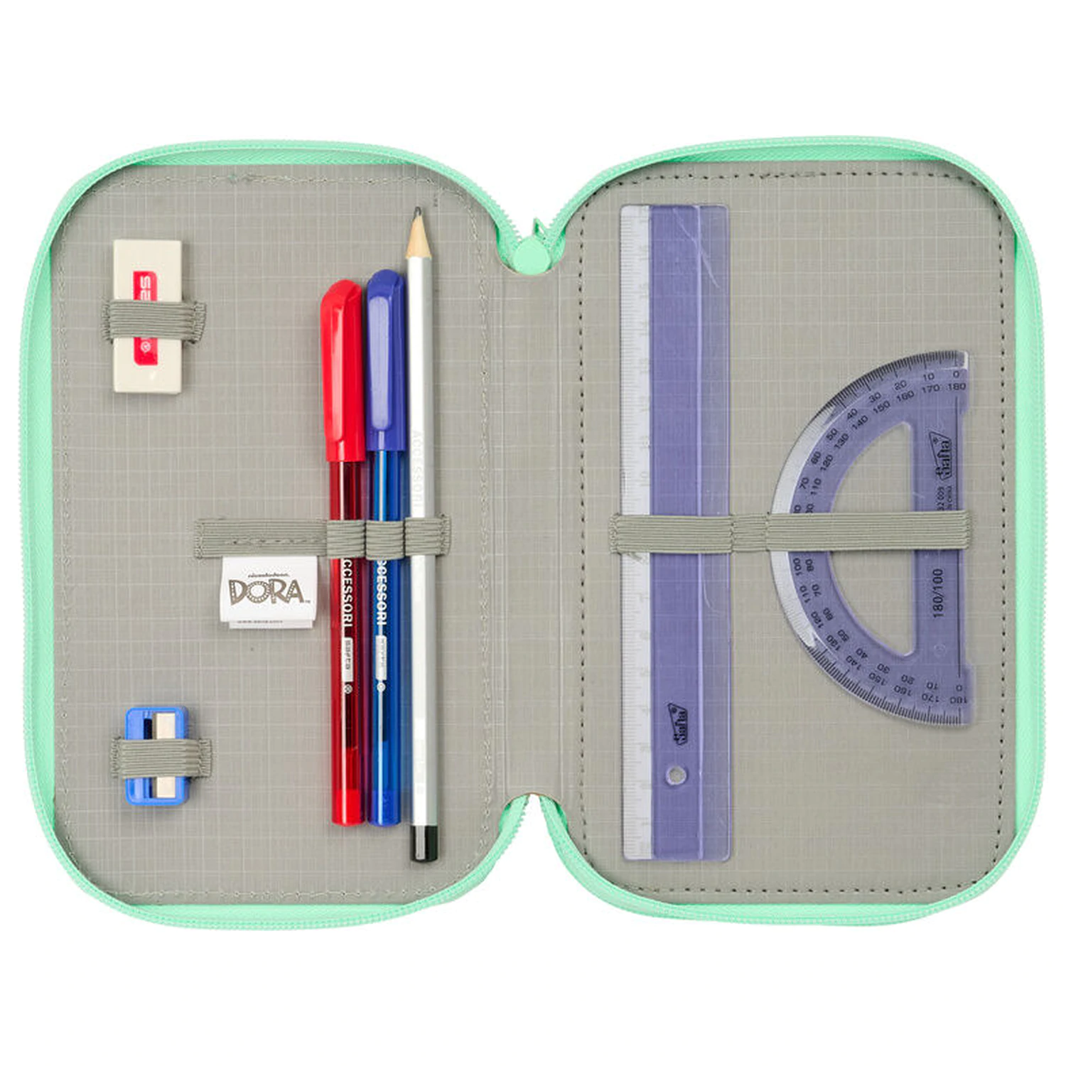 Dora the Explorer trojité pouzdro na tužky 37 kusů fotografii produktu
