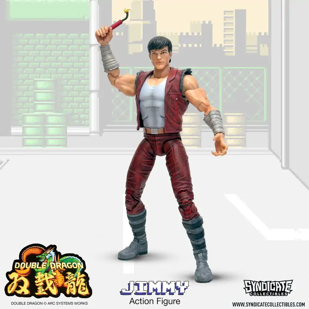 Double Dragon Deluxe akční figurka 1/12 Jimmy 18 cm fotografii produktu