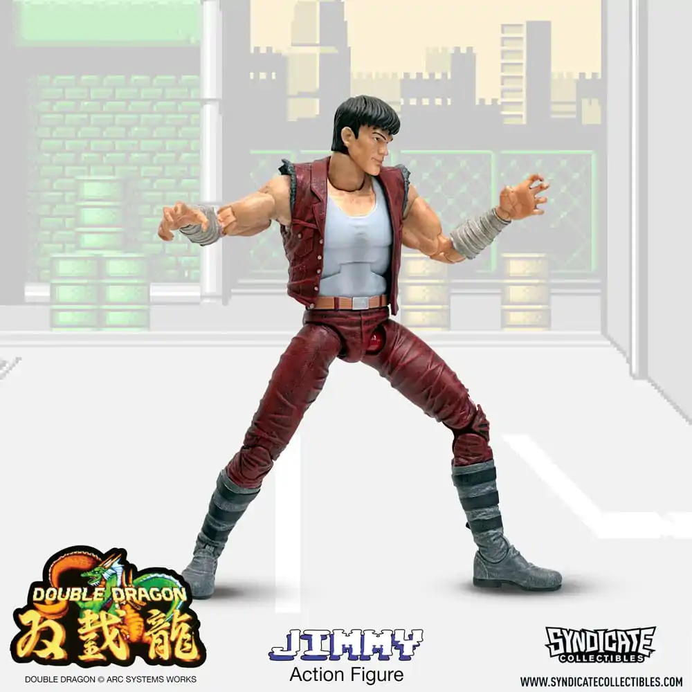 Double Dragon Deluxe akční figurka 1/12 Jimmy 18 cm fotografii produktu