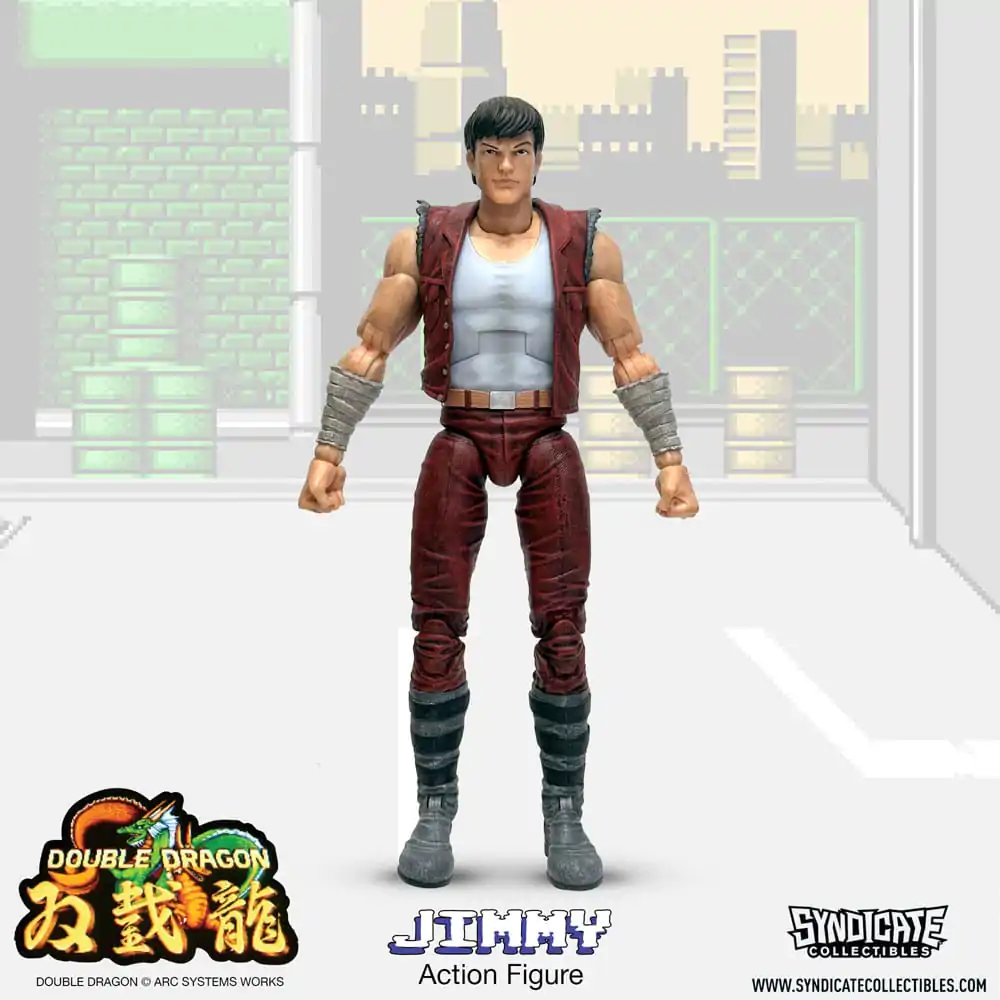 Double Dragon Deluxe akční figurka 1/12 Jimmy 18 cm fotografii produktu