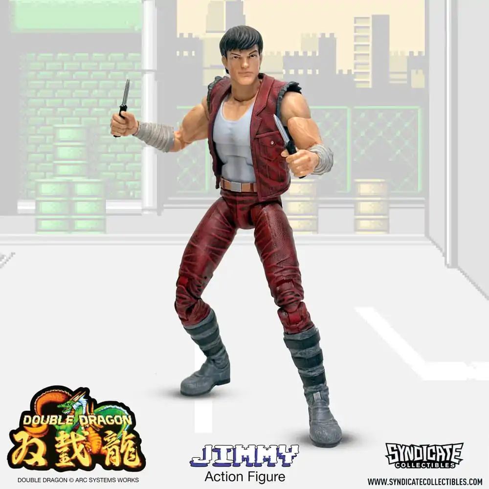 Double Dragon Deluxe akční figurka 1/12 Jimmy 18 cm fotografii produktu