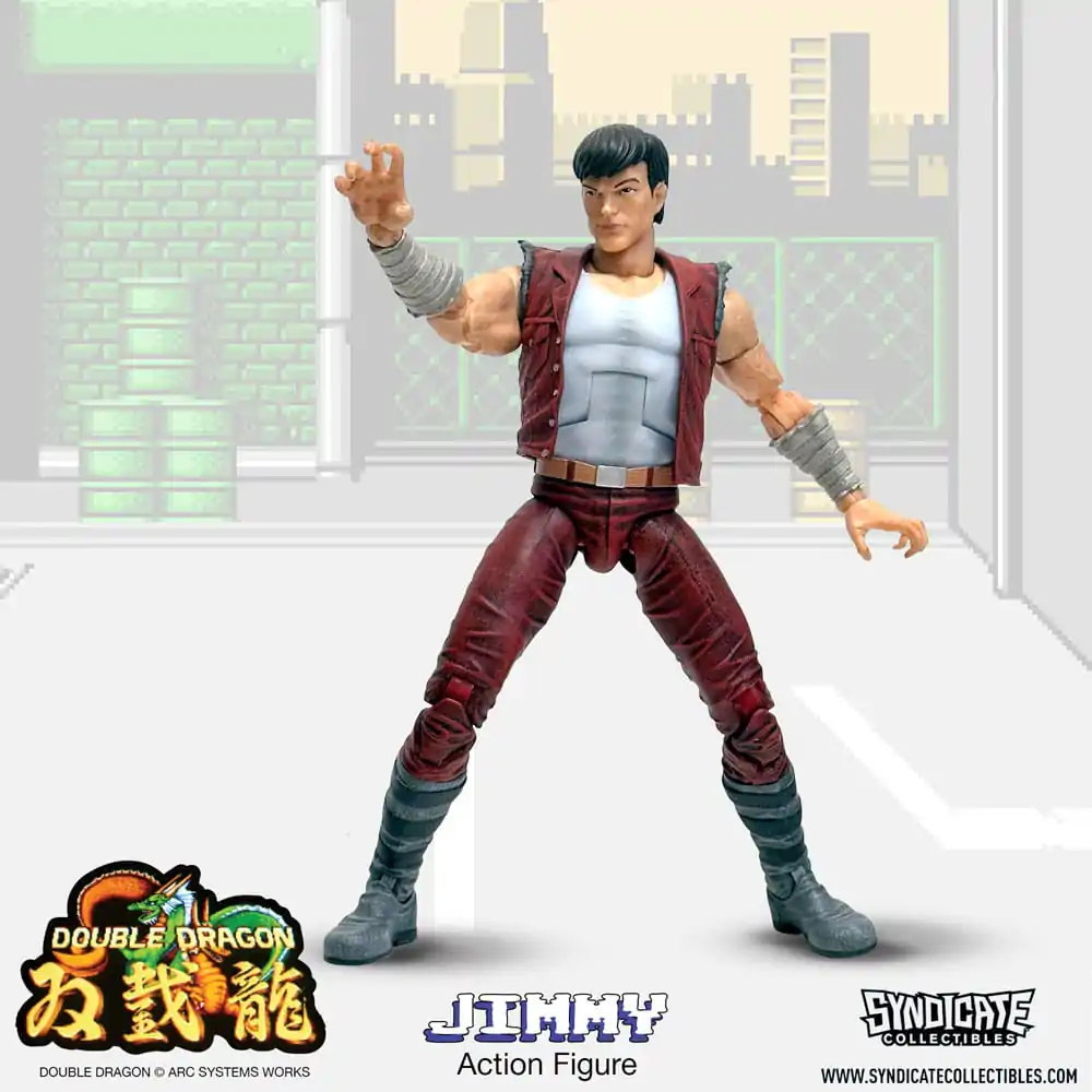 Double Dragon Deluxe akční figurka 1/12 Jimmy 18 cm fotografii produktu