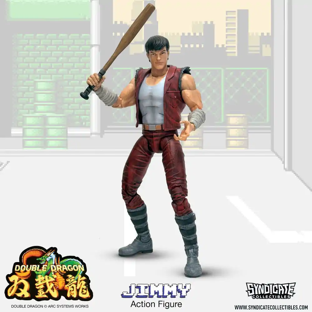 Double Dragon Deluxe akční figurka 1/12 Jimmy 18 cm fotografii produktu