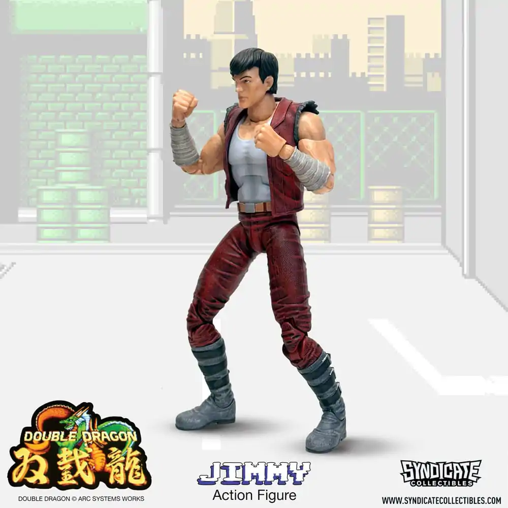 Double Dragon Deluxe akční figurka 1/12 Jimmy 18 cm fotografii produktu