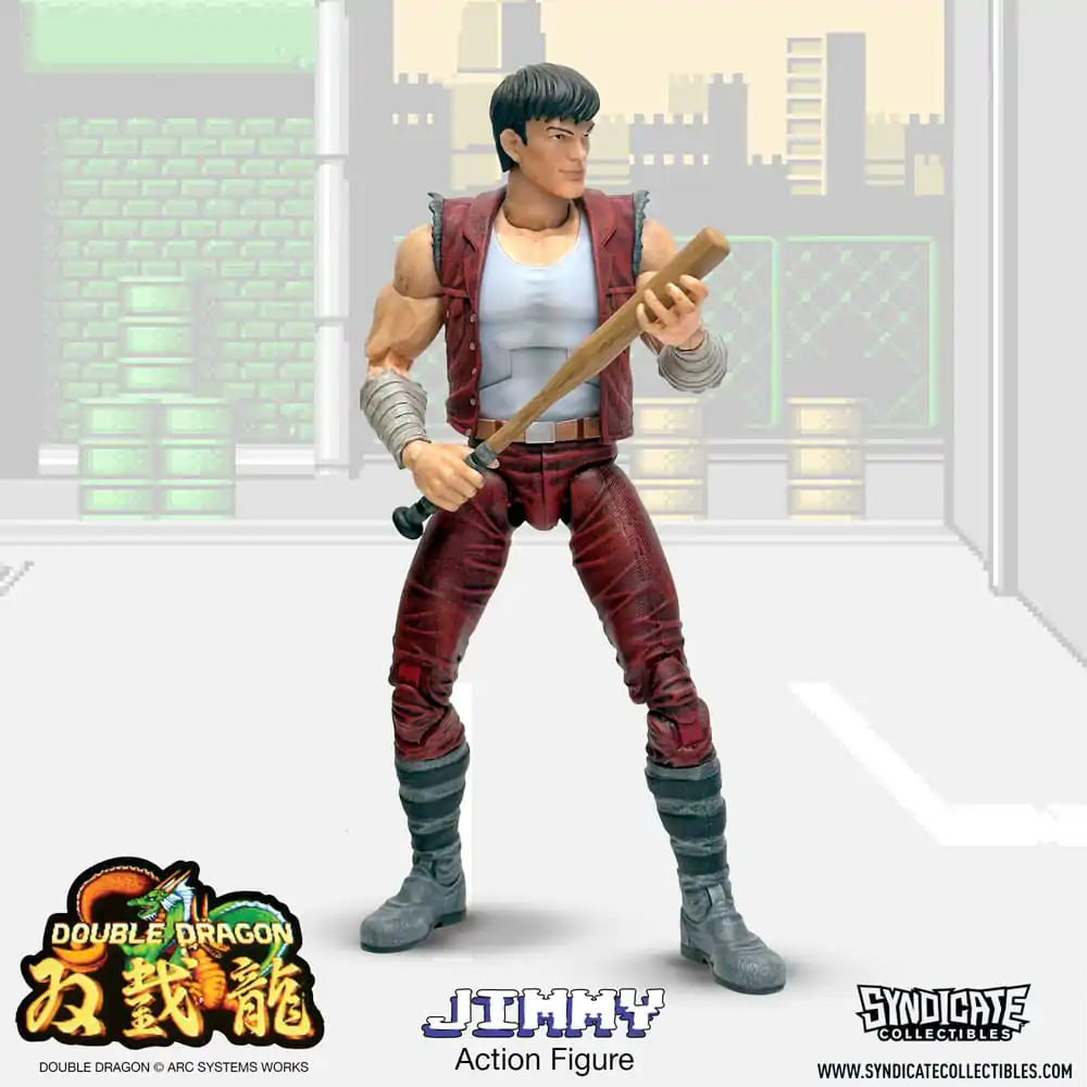 Double Dragon Deluxe akční figurka 1/12 Jimmy 18 cm fotografii produktu