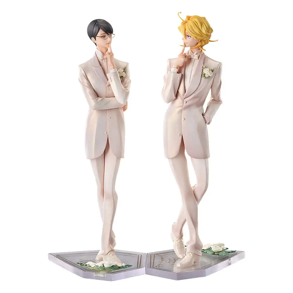 Doukyusei PVC Sochy 2-Pack 1/7 Hikaru Kusakabe & Licht Sajo: Wedding Ver. 24 cm fotografii produktu