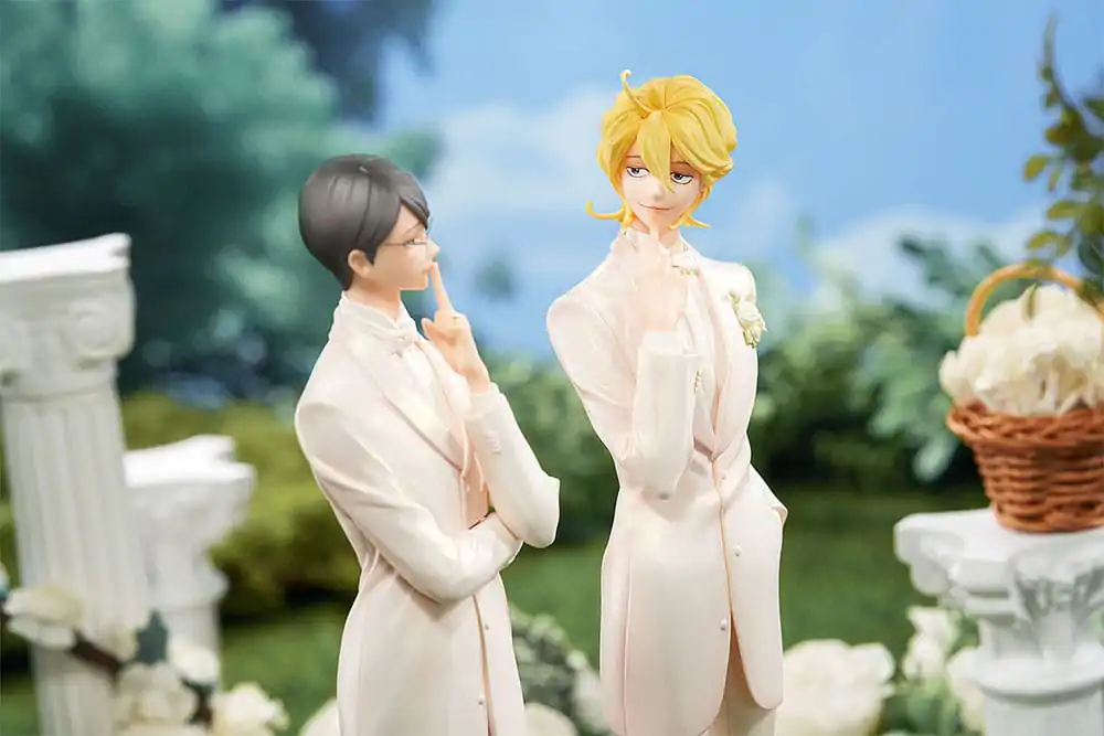 Doukyusei PVC Sochy 2-Pack 1/7 Hikaru Kusakabe & Licht Sajo: Wedding Ver. 24 cm fotografii produktu
