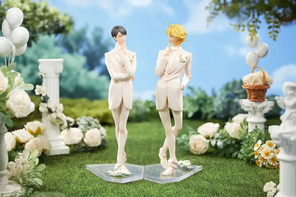 Doukyusei PVC Sochy 2-Pack 1/7 Hikaru Kusakabe & Licht Sajo: Wedding Ver. 24 cm fotografii produktu