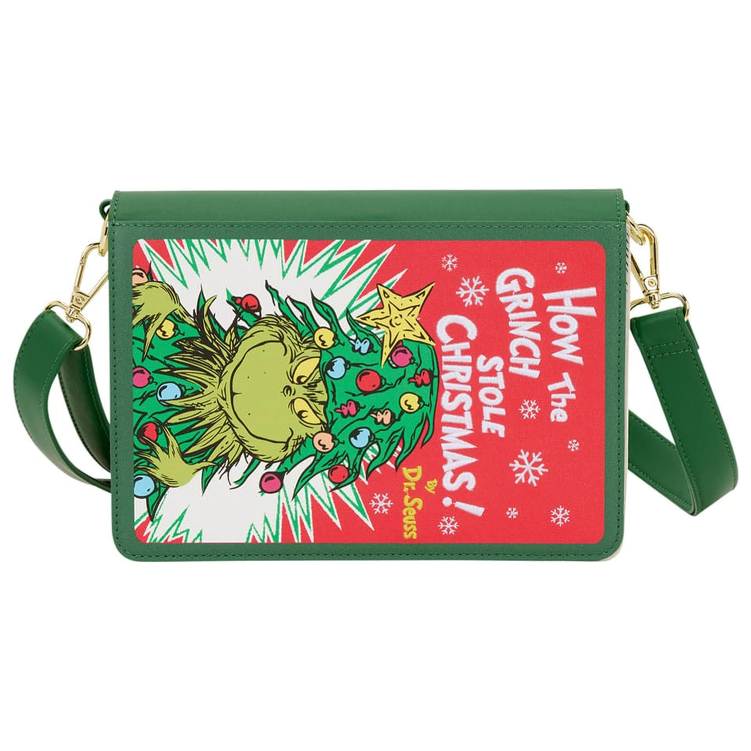 Dr. Seuss by Loungefly Crossbody taška Grinch Holiday fotografii produktu
