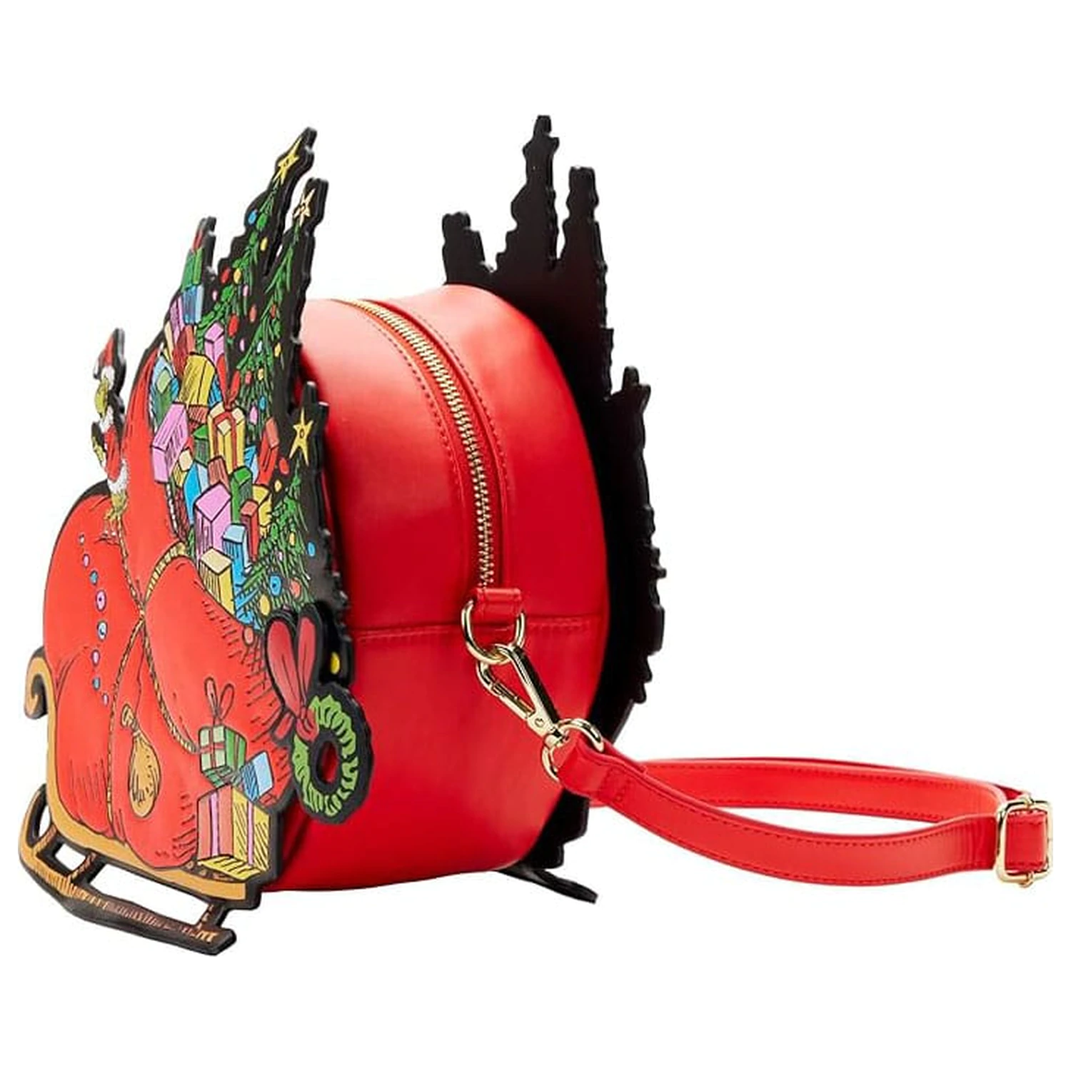 Dr Seuss by Loungefly crossbody taška Grinch Sleigh fotografii produktu