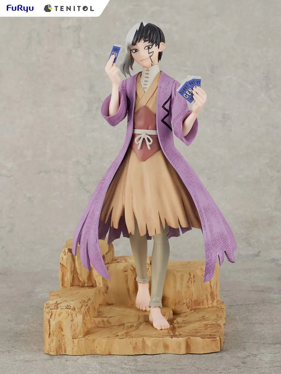 Dr. Stone PVC Gen Asagiri 28 cm fotografii produktu