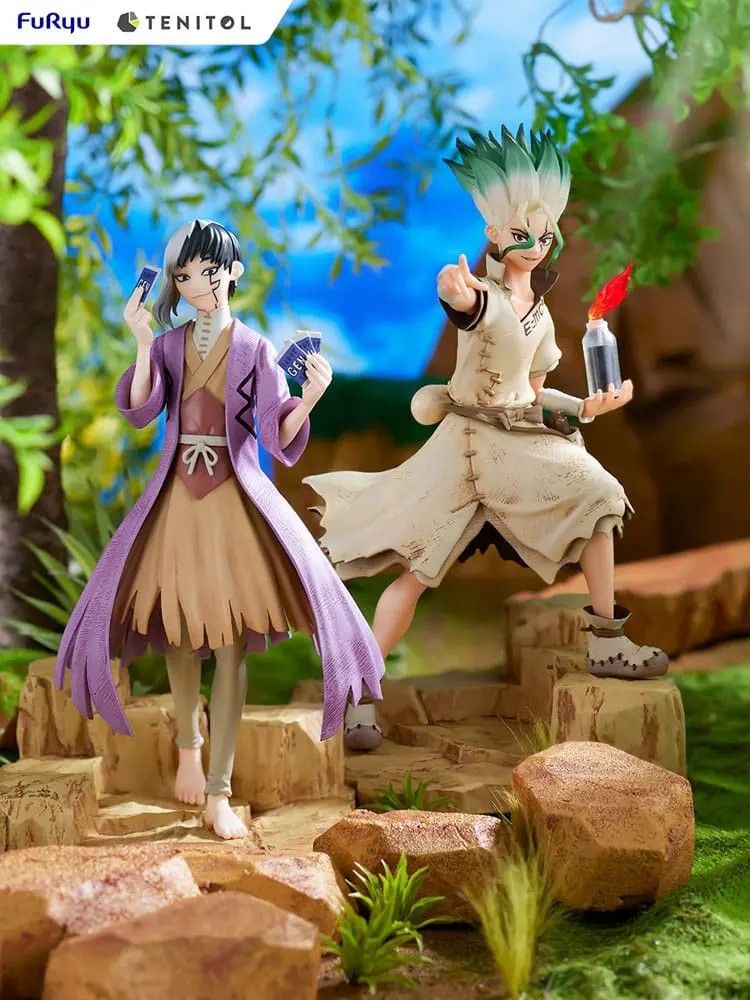 Dr. Stone PVC Gen Asagiri 28 cm fotografii produktu