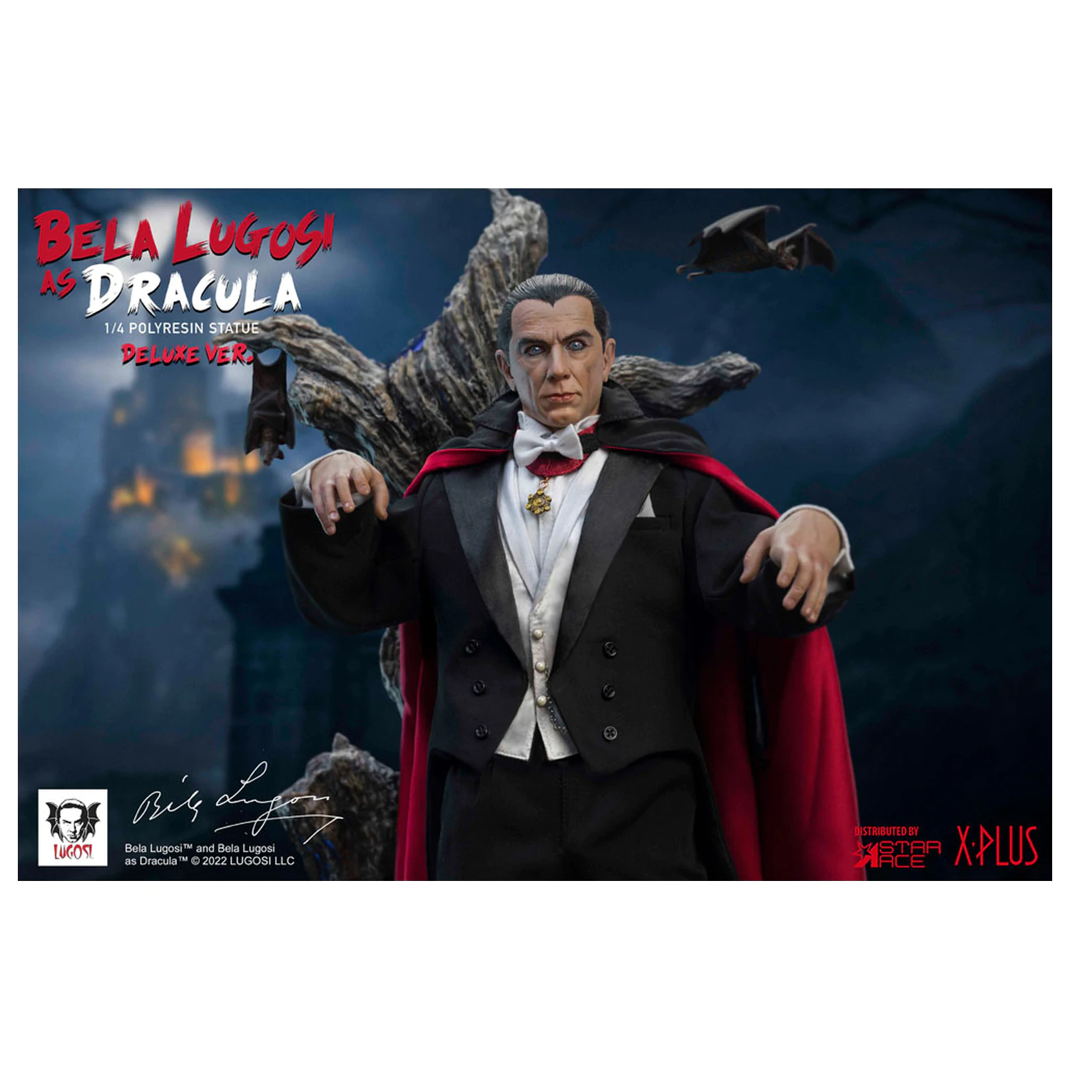 Dracula (1931) Socha ve velkém měřítku 1/4 Bela Lugosi as Dracula Deluxe Version 60 cm fotografii produktu