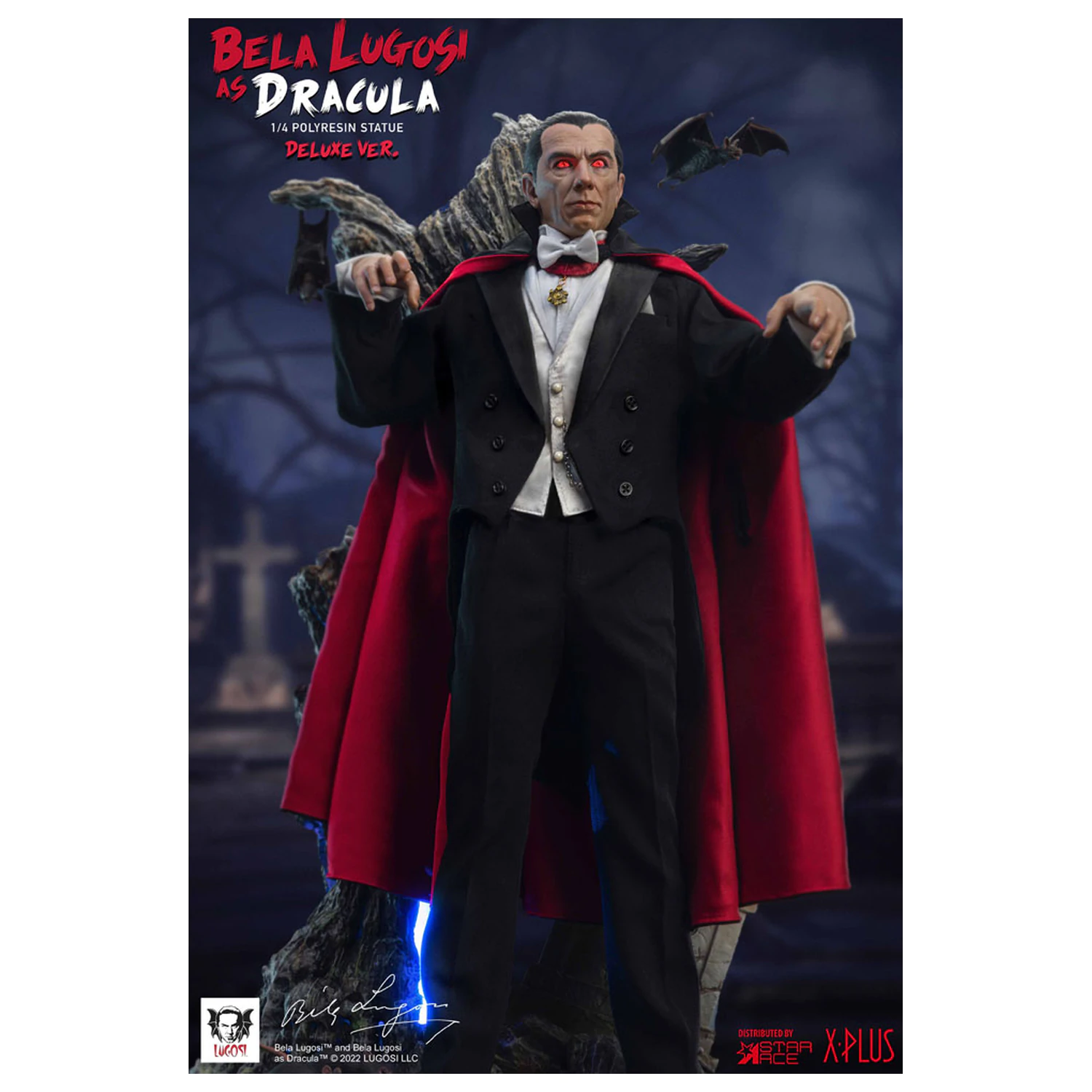 Dracula (1931) Socha ve velkém měřítku 1/4 Bela Lugosi as Dracula Deluxe Version 60 cm fotografii produktu