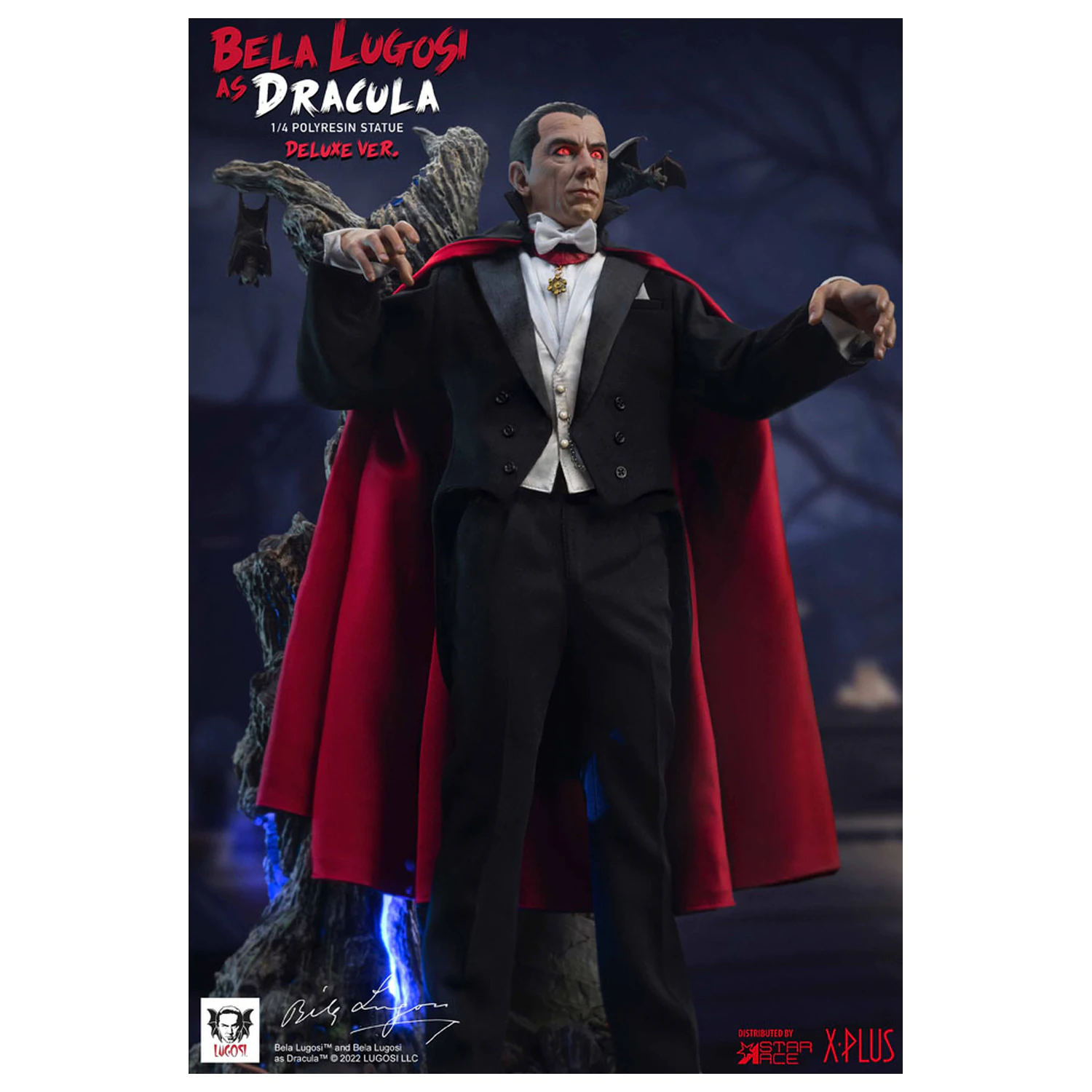 Dracula (1931) Socha ve velkém měřítku 1/4 Bela Lugosi as Dracula Deluxe Version 60 cm fotografii produktu
