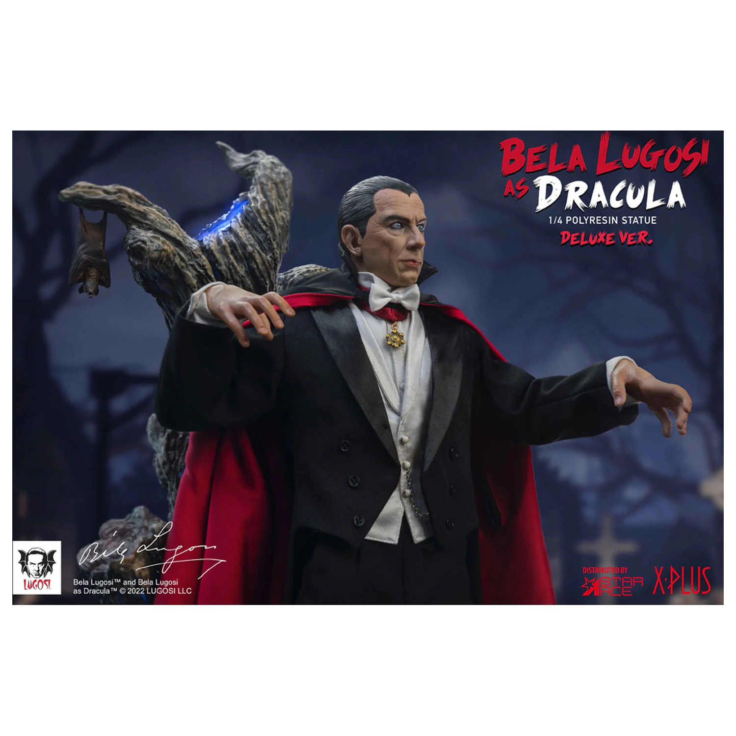 Dracula (1931) Socha ve velkém měřítku 1/4 Bela Lugosi as Dracula Deluxe Version 60 cm fotografii produktu